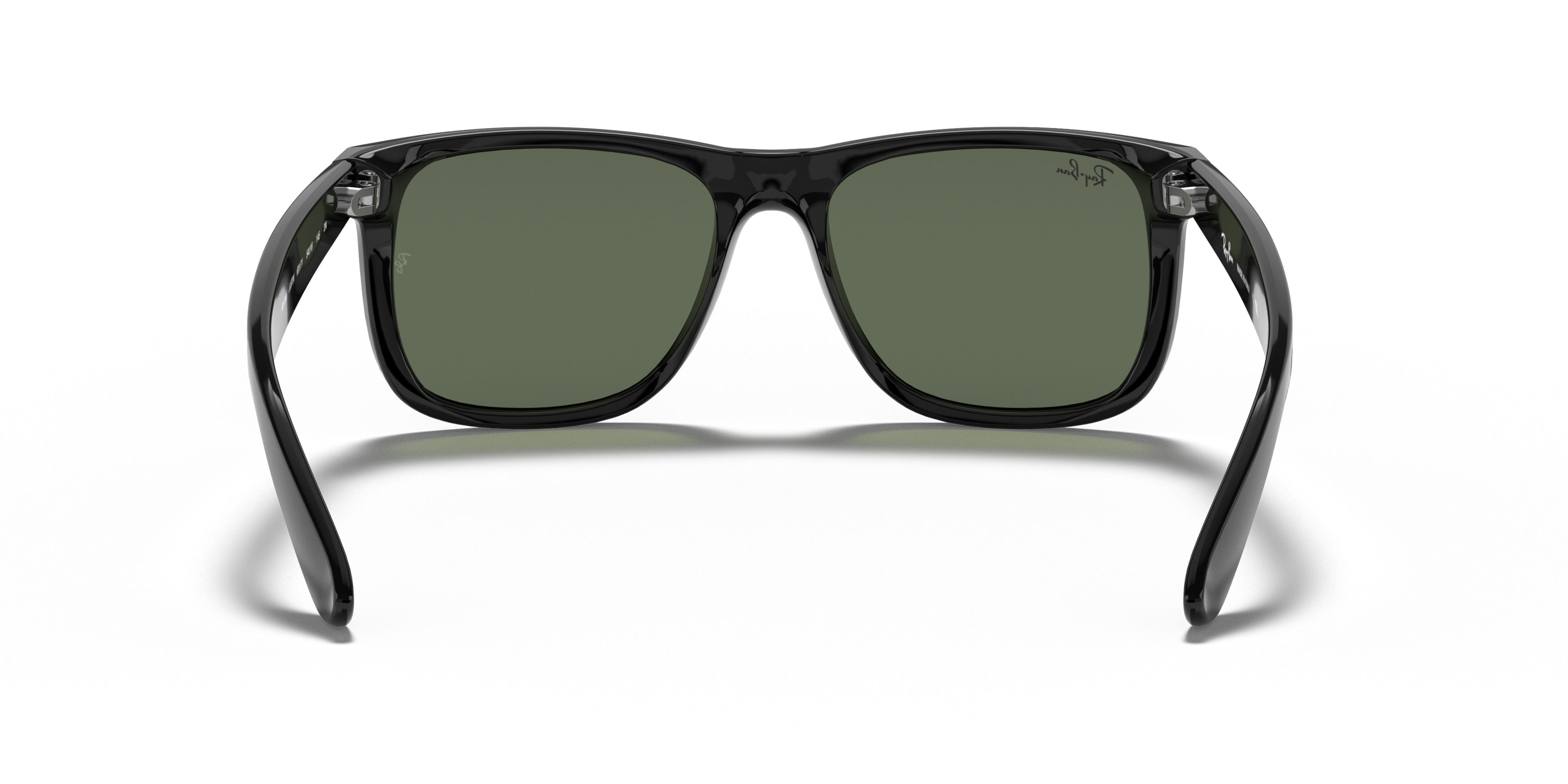Detail02 Ray-Ban Justin RB 4165 (601/71) Sunglasses Green / Black
