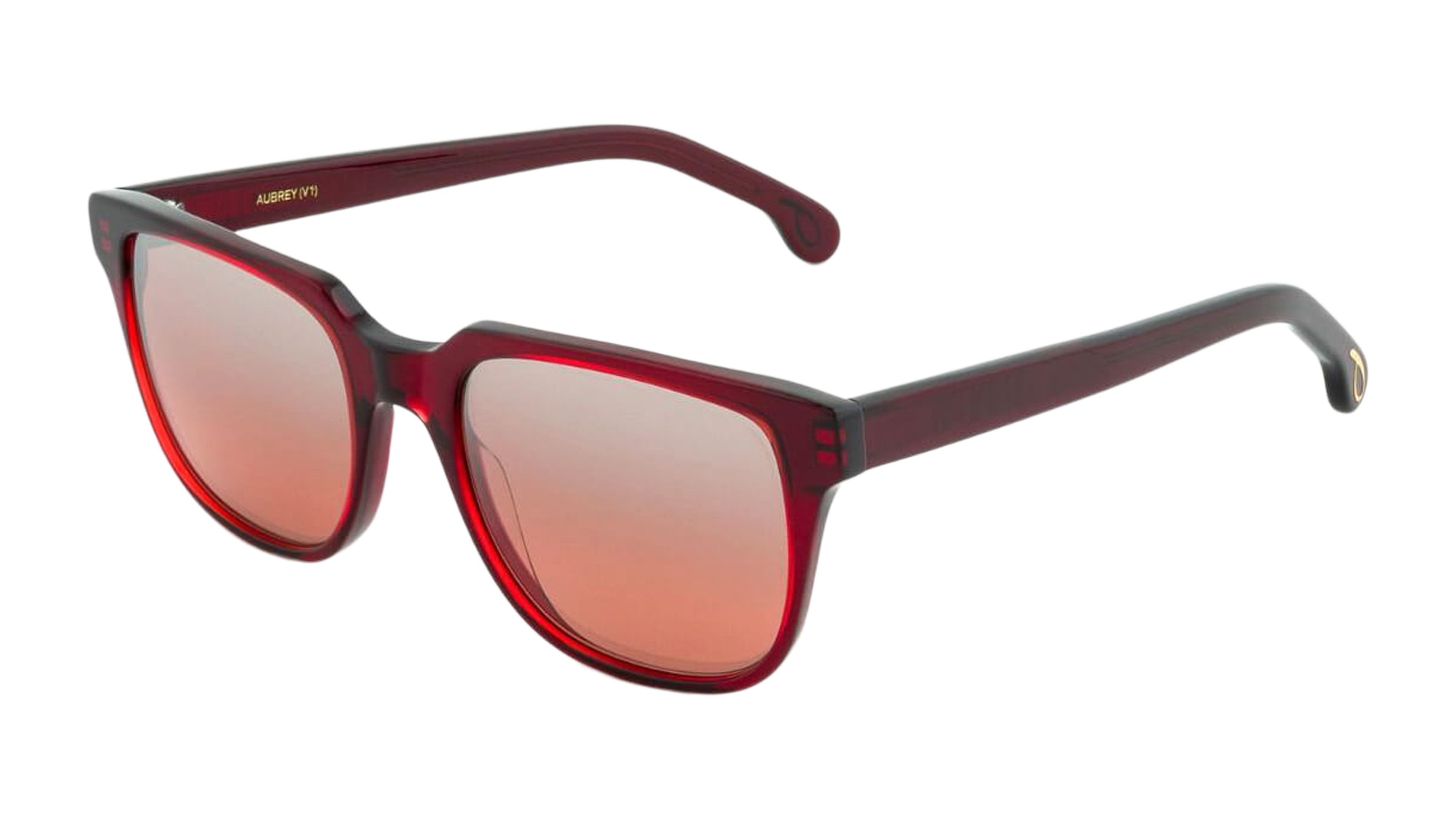 Angle_Left01 Paul Smith Aubrey PS SP010 (03) Sunglasses Red / Red