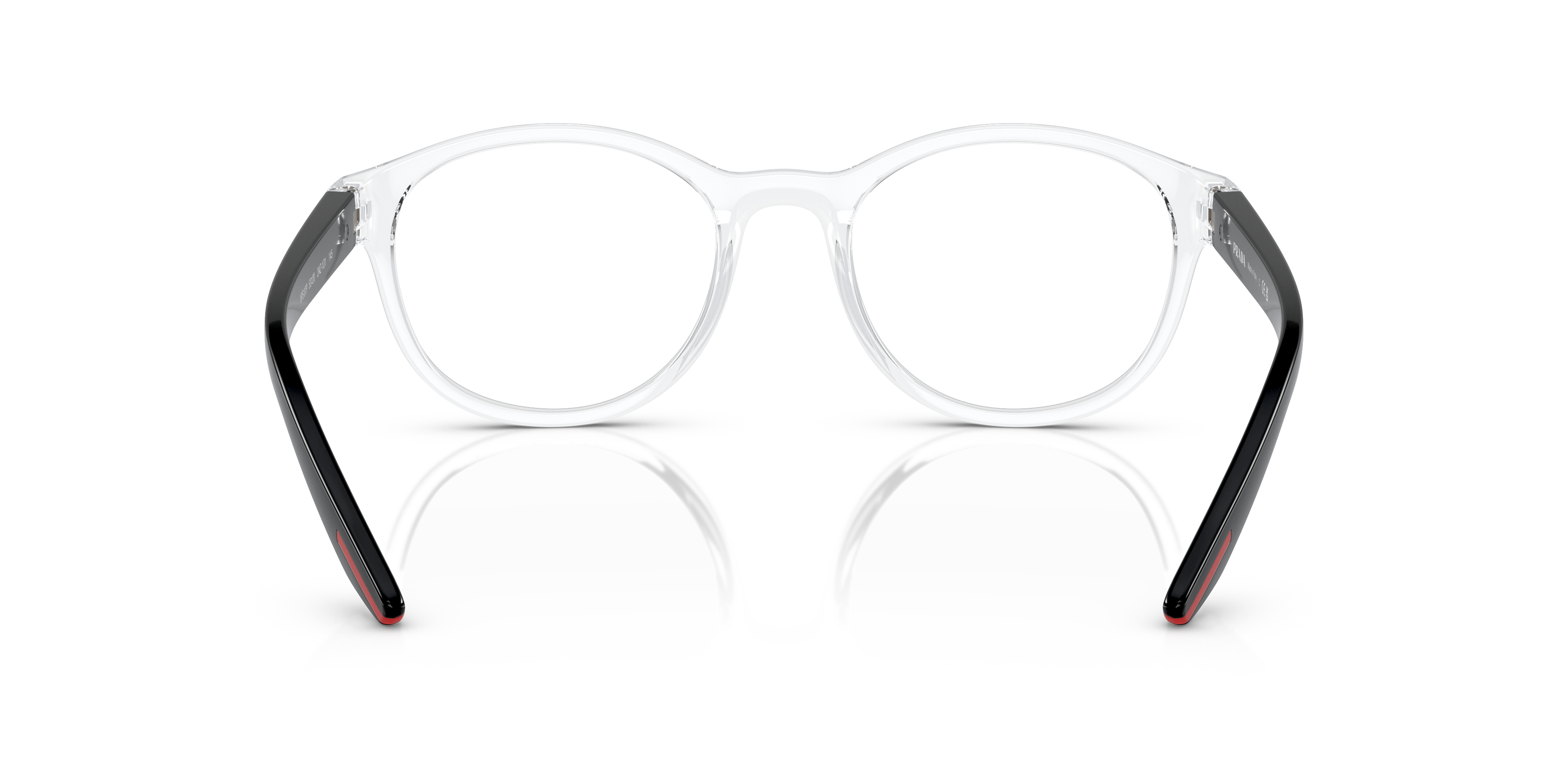 Detail02 Prada Linea Rossa PS 07PV Glasses Transparent / Transparent, Clear