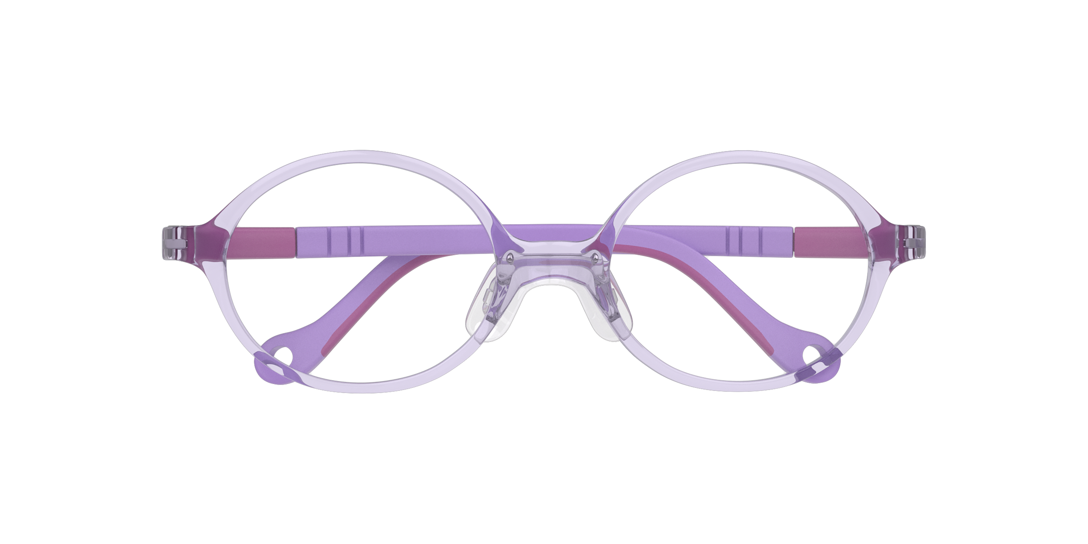 Folded Vision Express POO02 (C08) Glasses Transparent / Violet