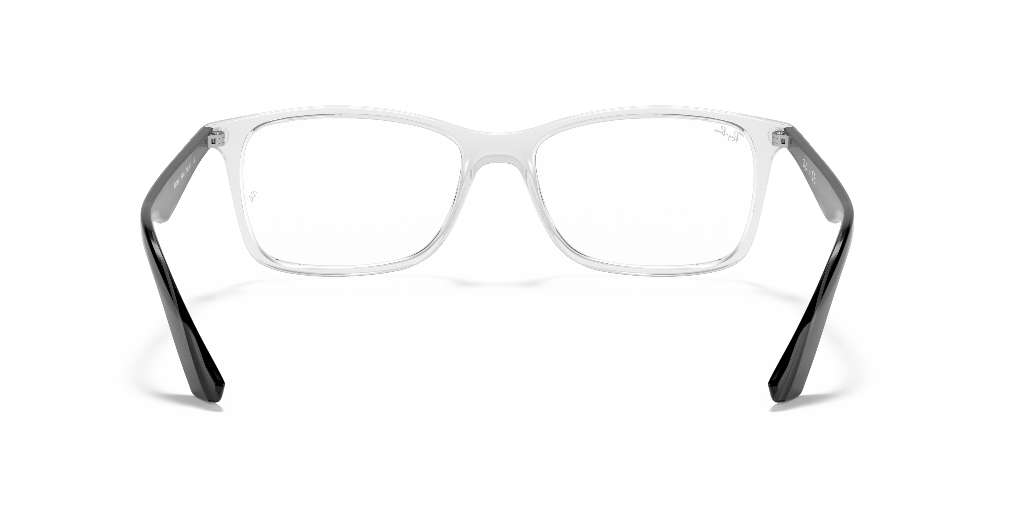 Detail02 Ray-Ban RX 7047 (5196) Glasses Transparent / Black