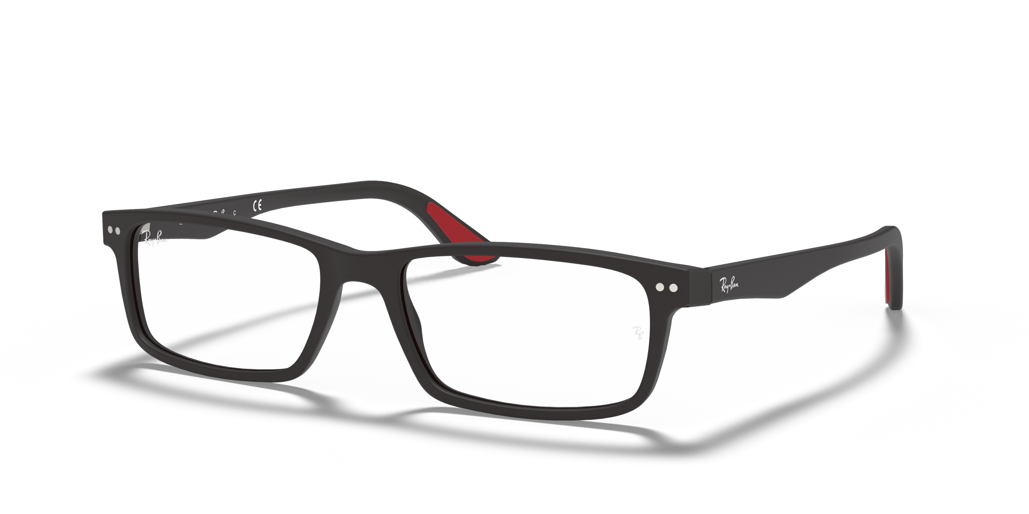 Angle_Left01 Ray-Ban RX 5277 Glasses Transparent / Black