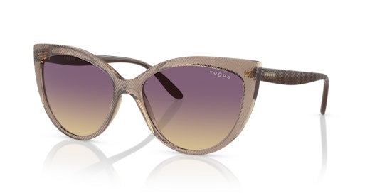 Vogue VO 5484S Sunglasses Violet / Brown
