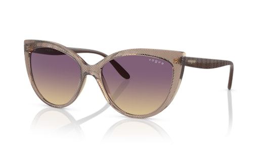 Vogue VO 5484S (294070) Sunglasses Violet / Brown