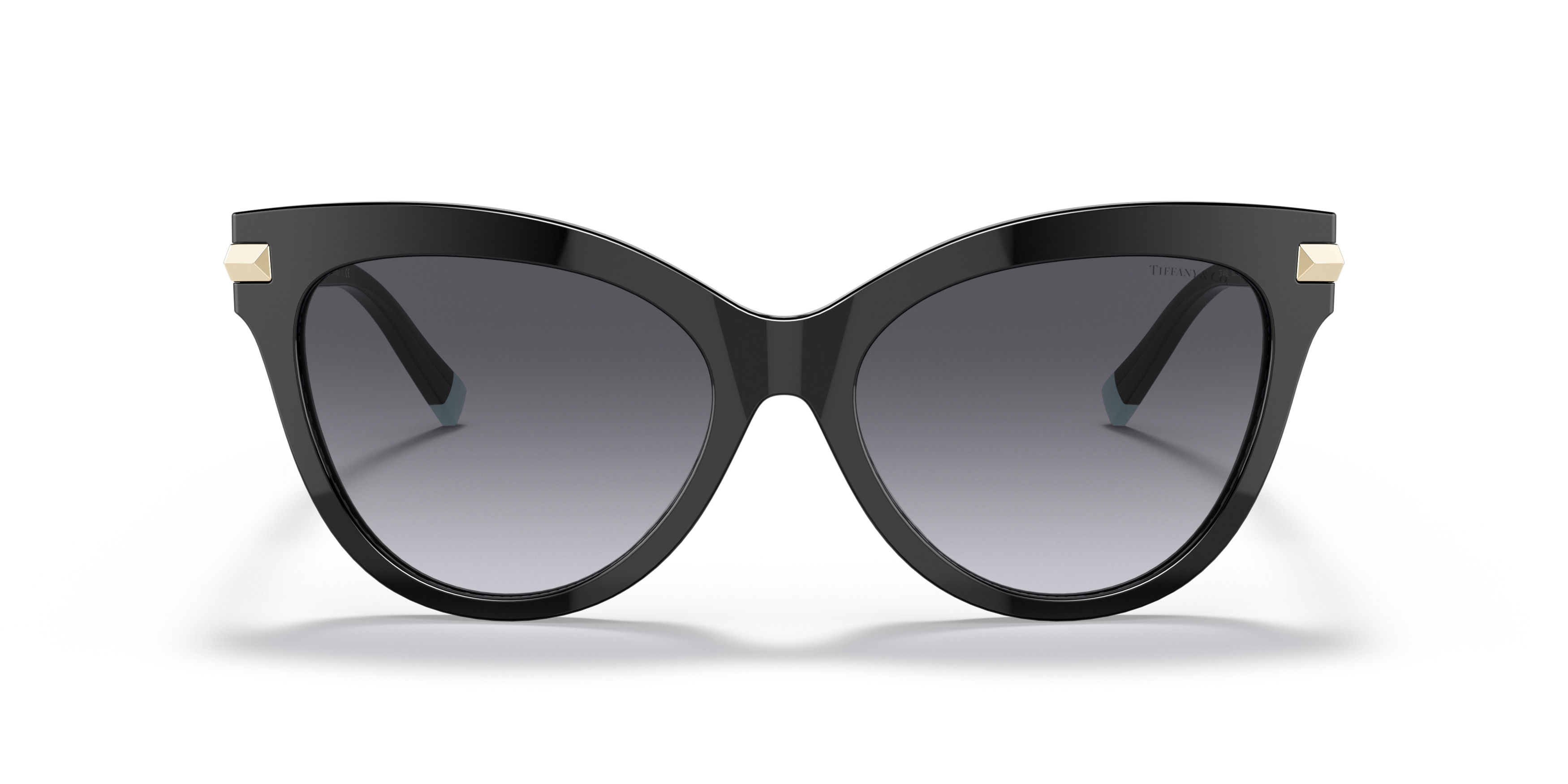Front Tiffany & Co TF 4182 (80013C) Sunglasses Grey / Black