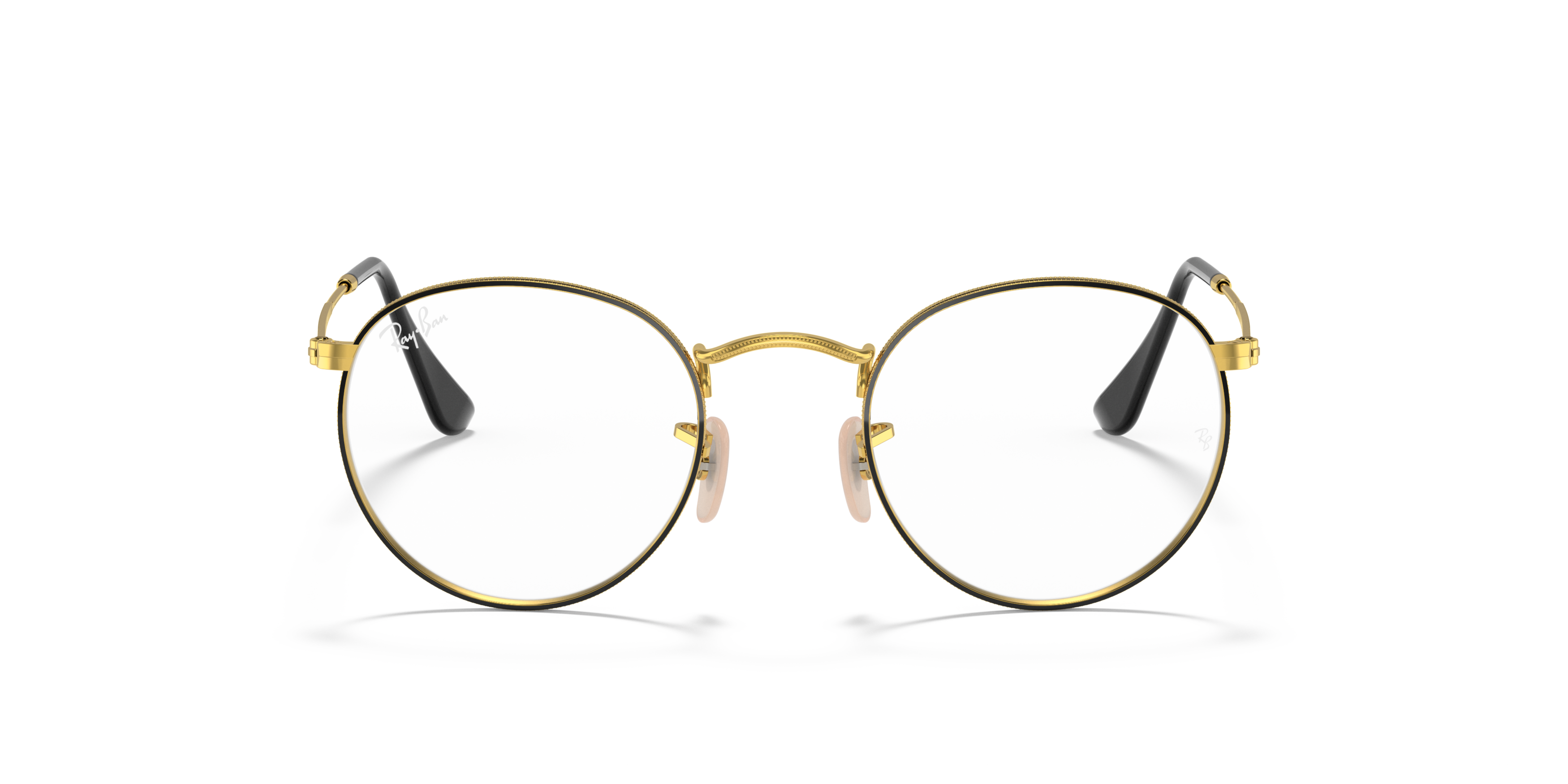 Front Ray-Ban RX 3447V Glasses Transparent / Gold