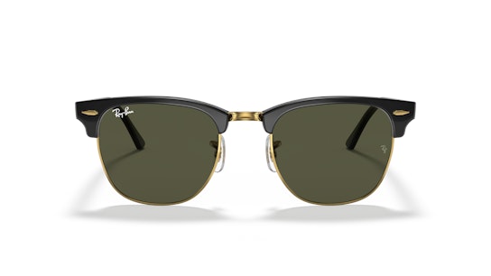 Ray-Ban Clubmaster RB 3016 (W0365) Sunglasses Green / Black