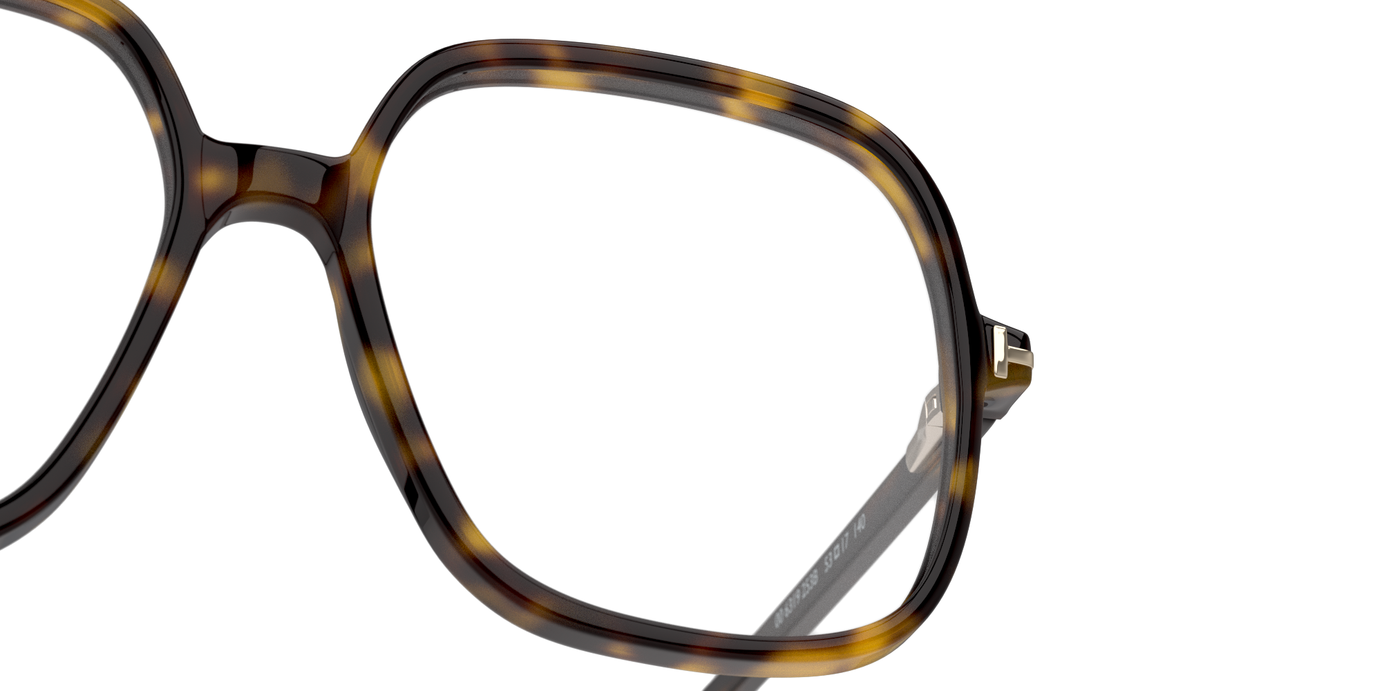 Detail01 Tom Ford FT5764-B 52 Glasögonbåge Brun