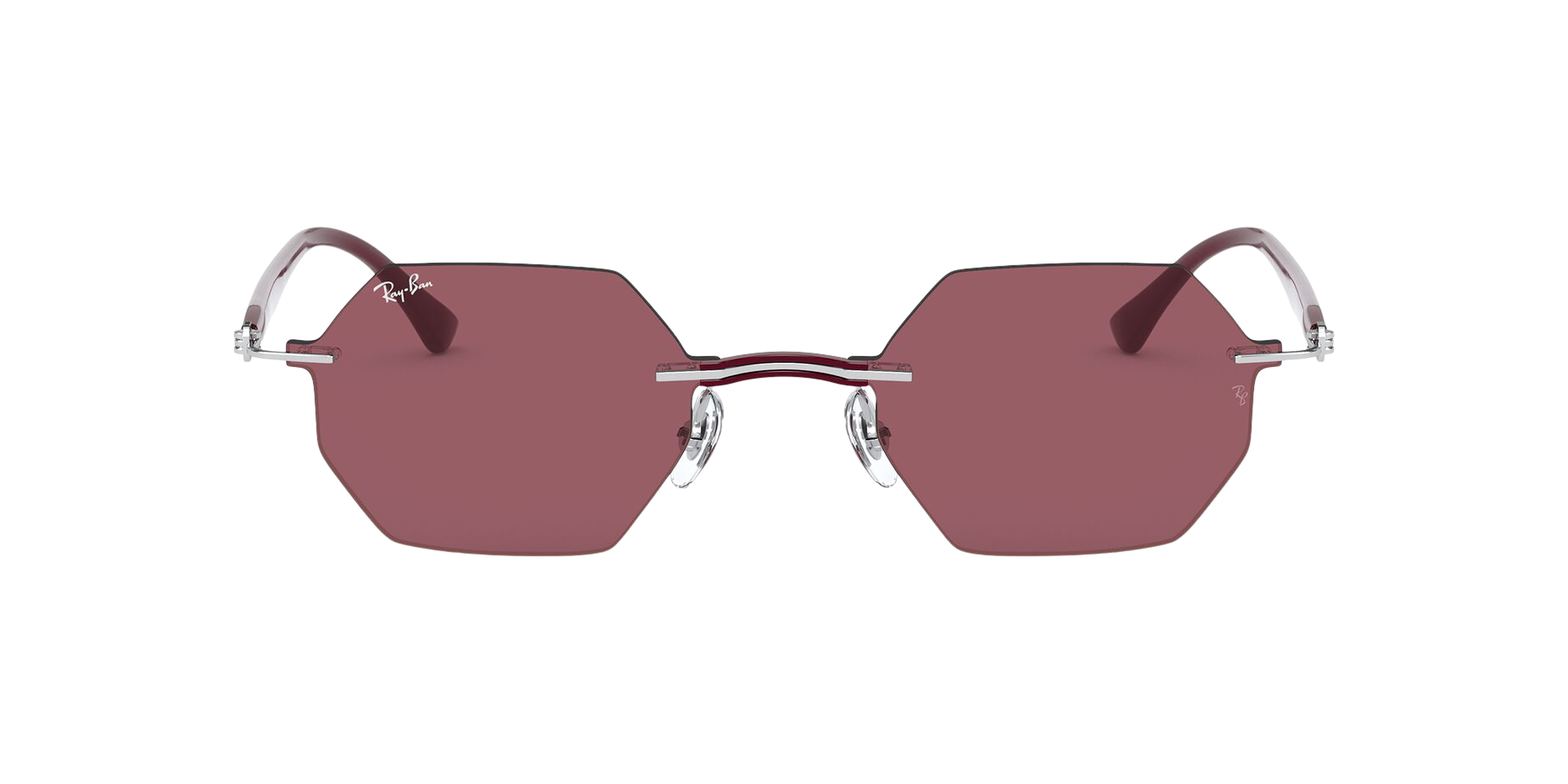 Front Ray-Ban RB8061 003/75 Roze / Transparant