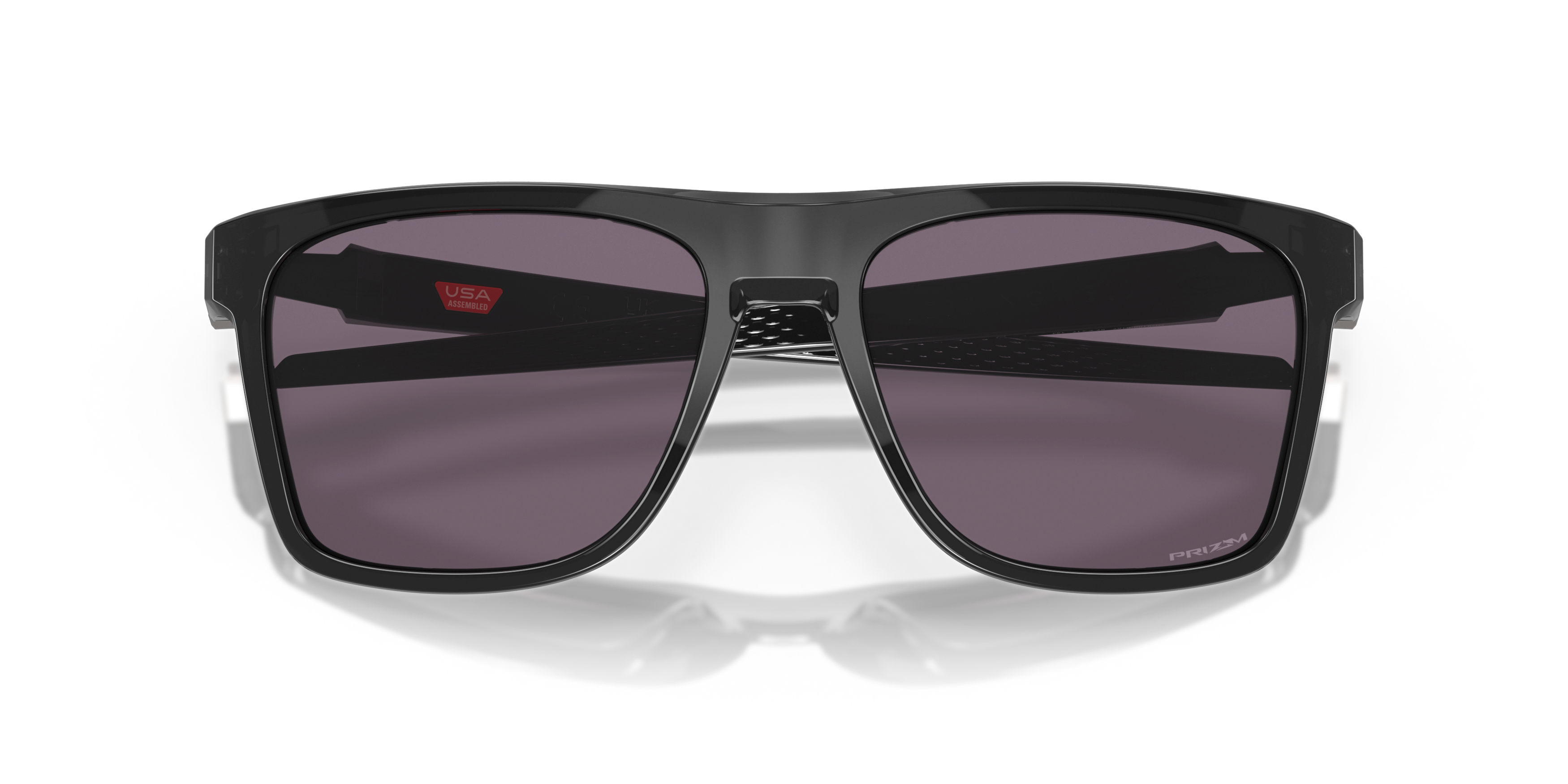 Folded Oakley OO9100 (910001) Sunglasses Grey / Black