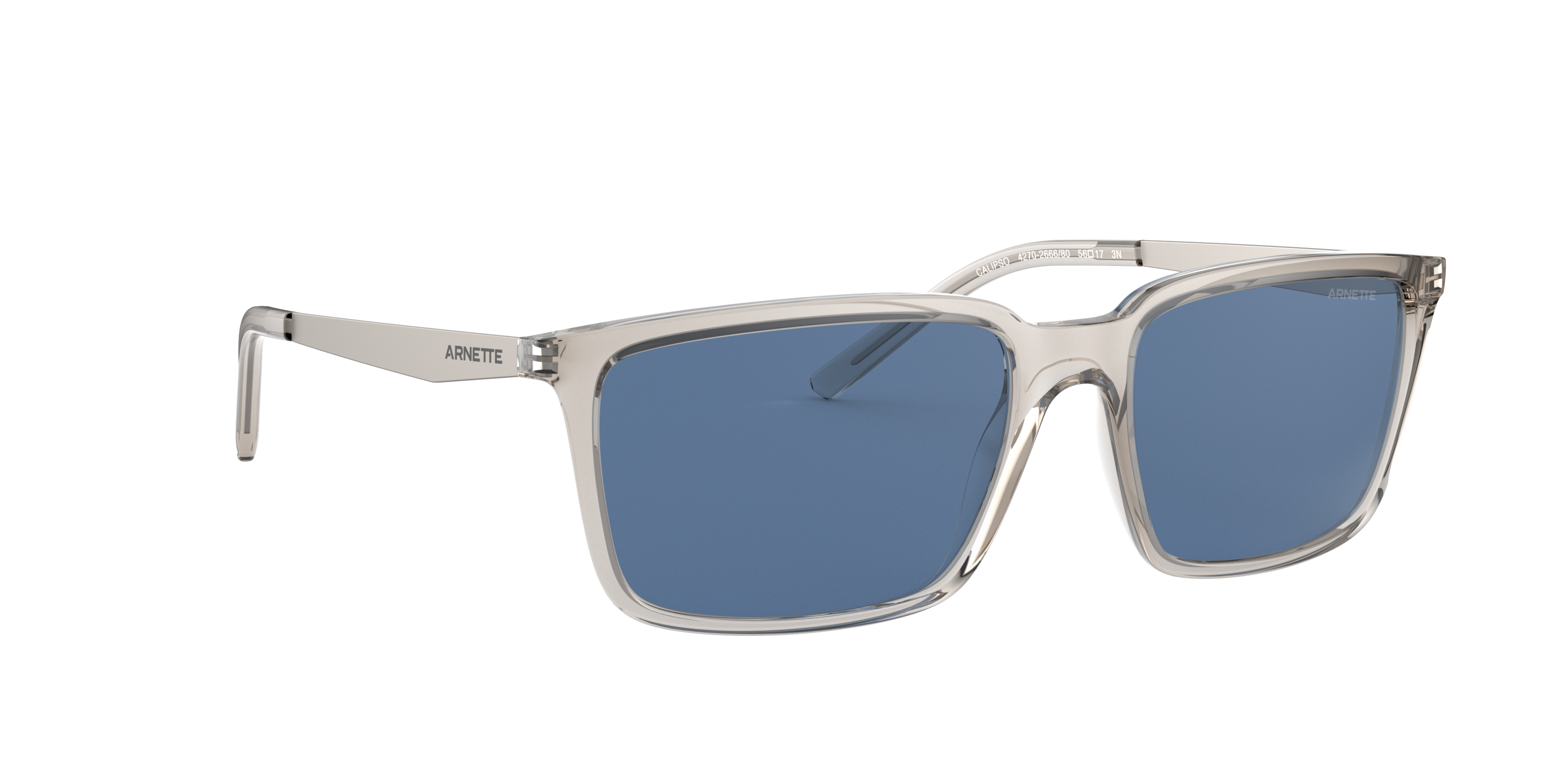 Angle_Right01 Arnette Calipso AN 4270 (266680) Sunglasses Blue / Transparent, Grey
