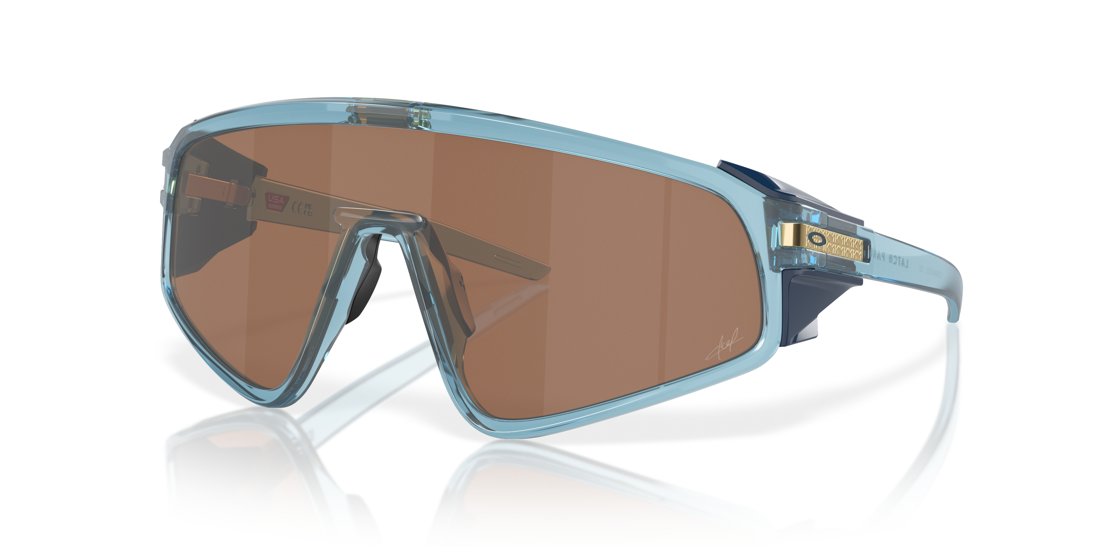[products.image.angle_left01] Oakley OO9404 Kylian MbappÃ© Signature Series Latchâ„¢ Panel OO9404 940408