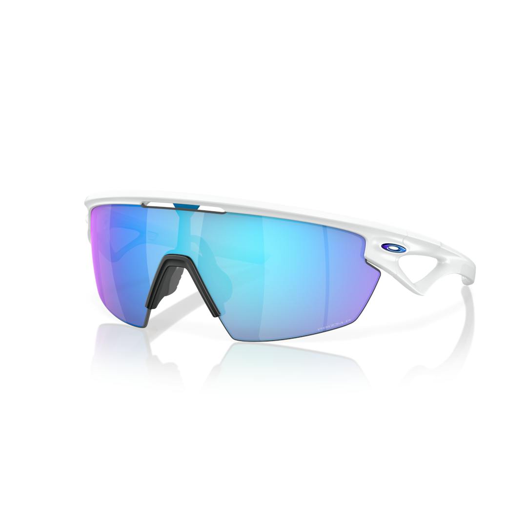 Oakley Sphaera 0OO9403 Solbriller - Firkantede Hvid Polariserede og Spejlvendte Linser billede