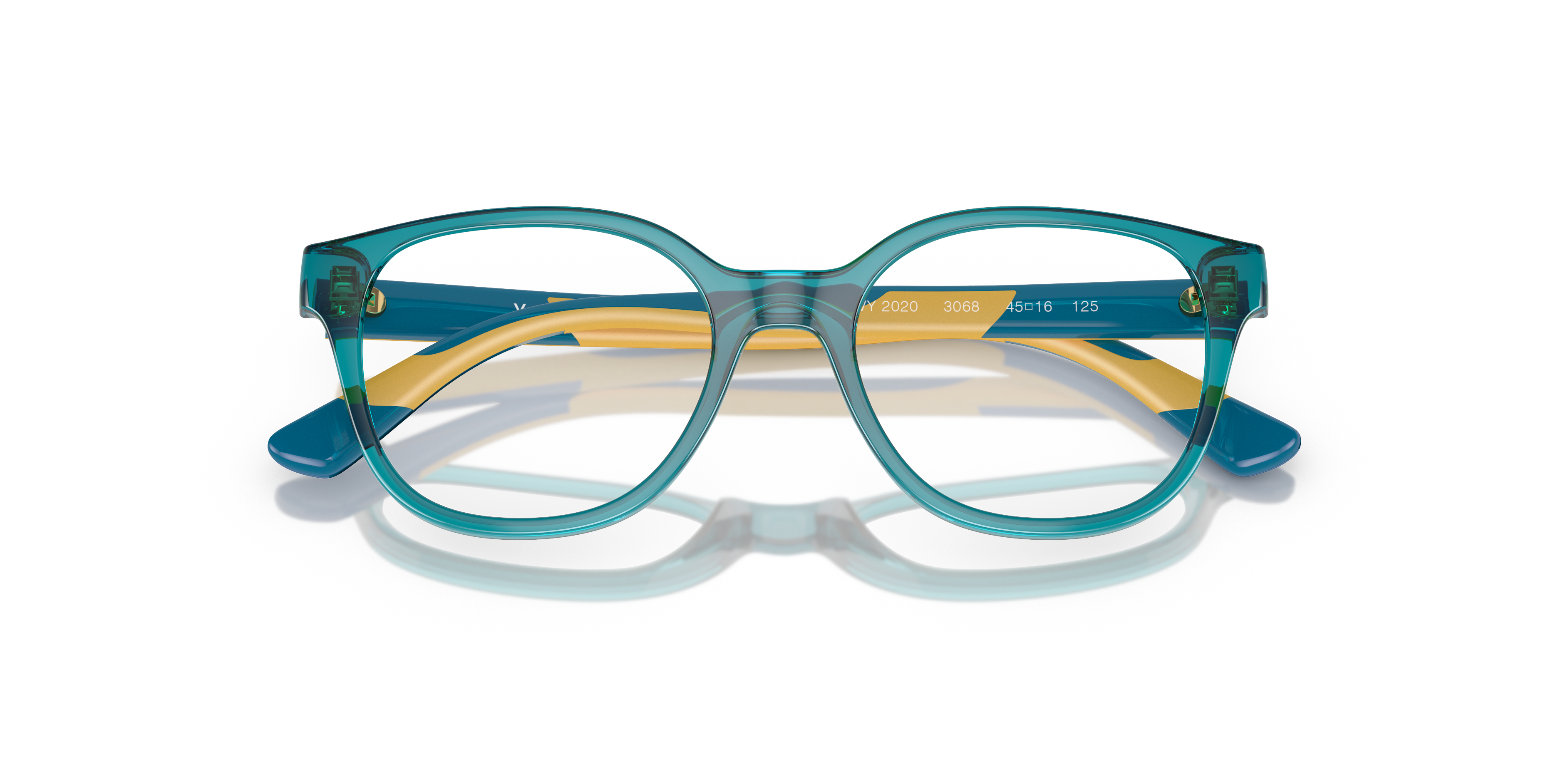 Folded Vogue VY 2020 Children's Glasses Transparent / Transparent, Blue