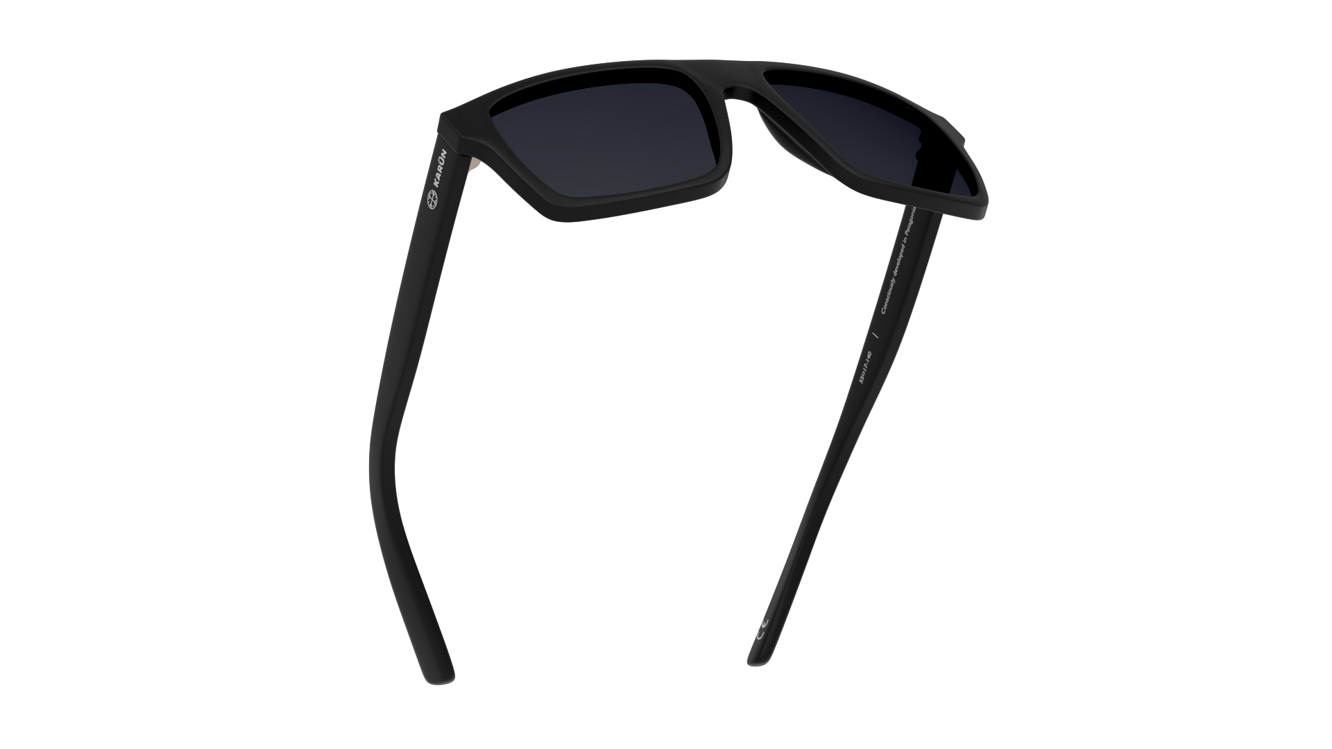 Bottom_Up Karun KA OS0114 (Black) Sunglasses Grey / Black