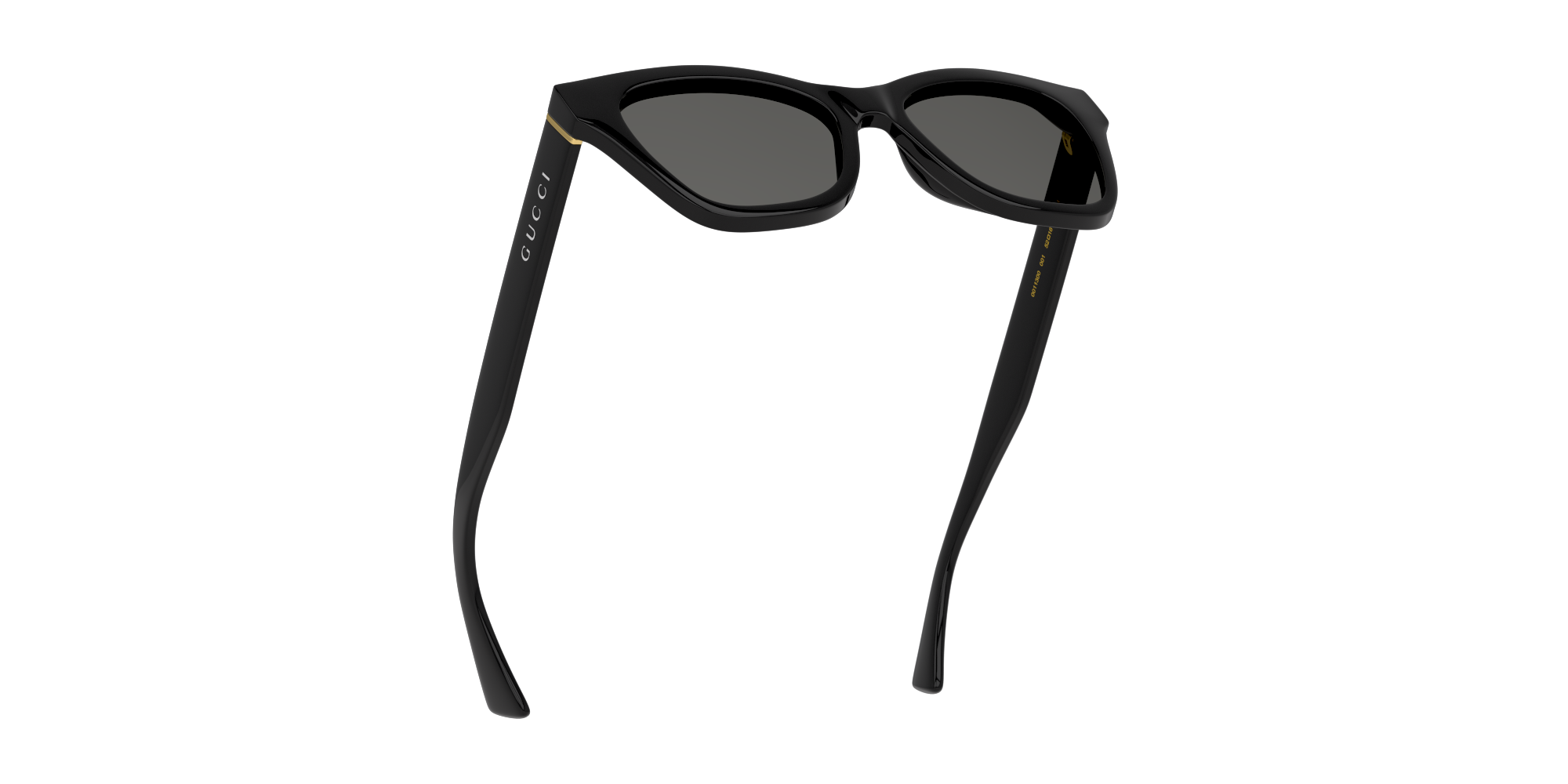 Bottom_Up Gucci GG 1133S (001) Sunglasses Grey / Black