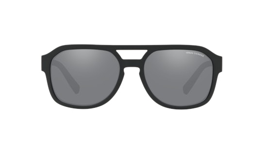 Armani Exchange AX 4074S (80786G) Sunglasses Grey / Black