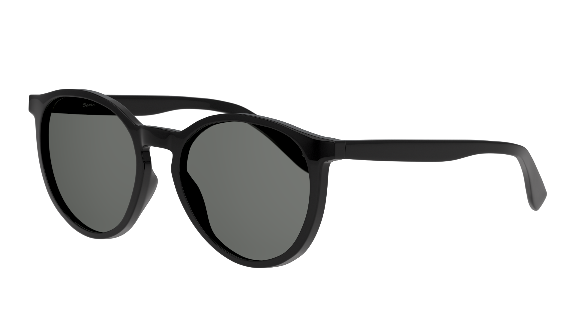 Angle_Left01 Seen SN SU0013 (BBG0) Sunglasses Grey / Black