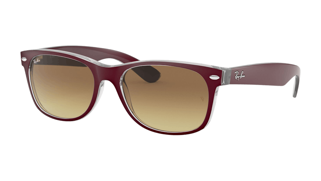 Ray-Ban New Wayfarer Color Mix RB2132 605485 zonnebril | Pearle Opticiens