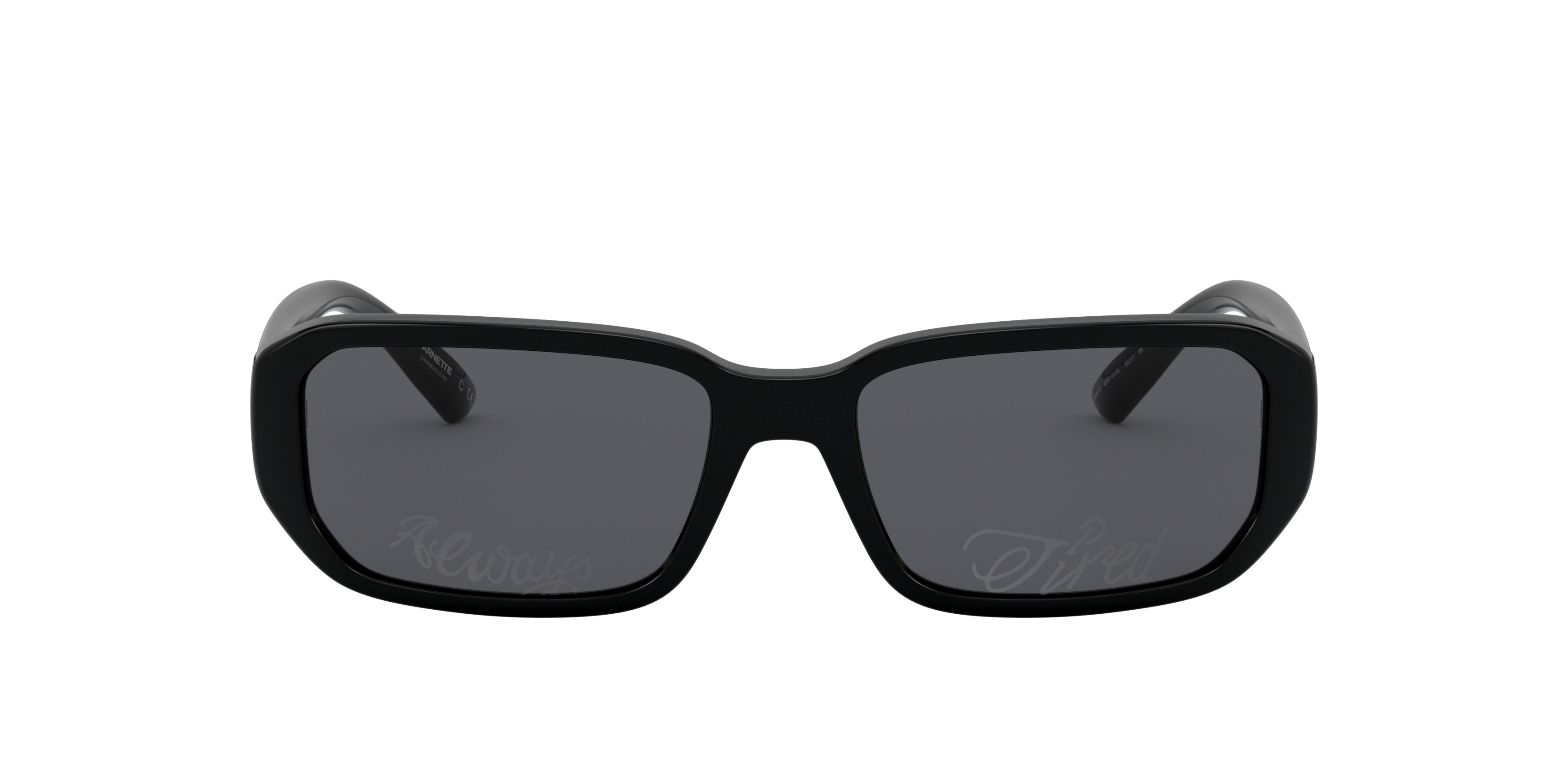 Front Arnette AN 4265 (41/AL) Sunglasses Grey / Black