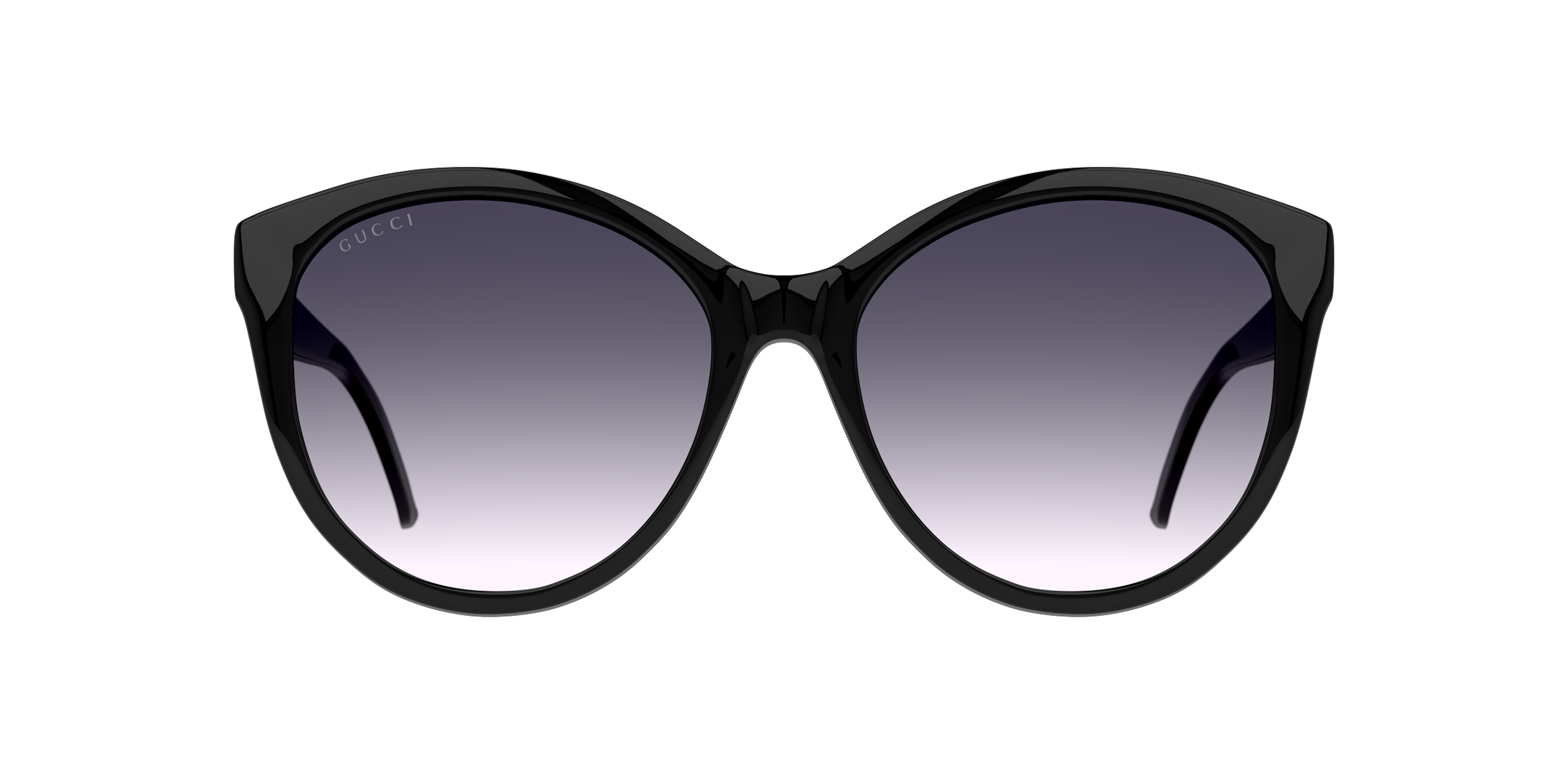 Front Gucci GG 0631S (001) Sunglasses Grey / Black