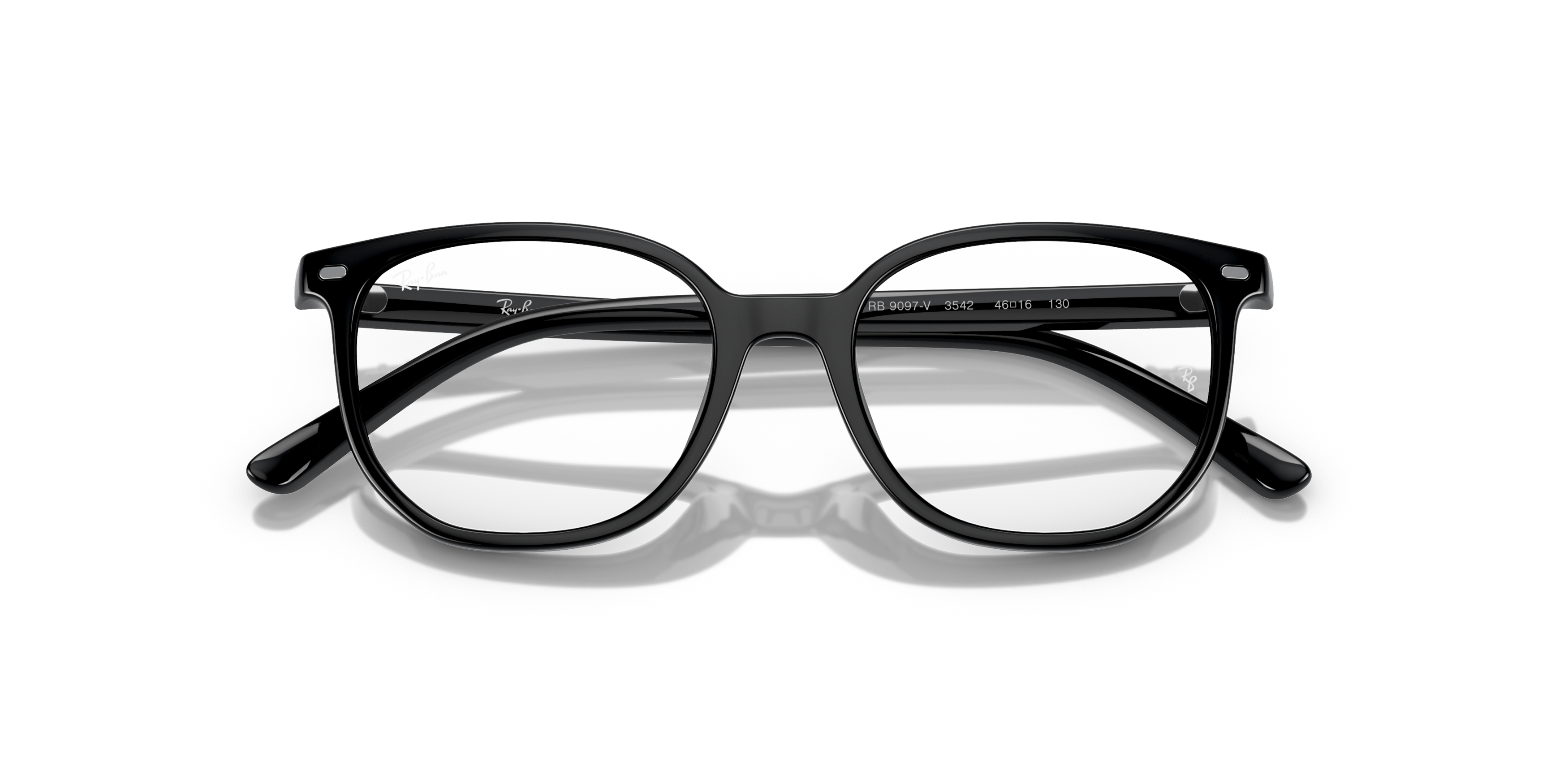 Folded Ray-Ban RY 9097V Children's Glasses Transparent / Black