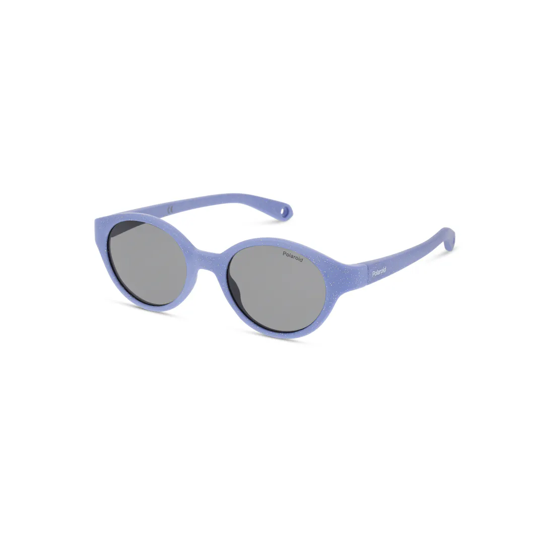 Polaroid PLD K007/S Lunettes de Soleil Enfant - Ronde Violet - Verres Polarisés Polaroid PLD K007/S Lunettes de Soleil Enfant - Ronde Violet - Verres Polarisés