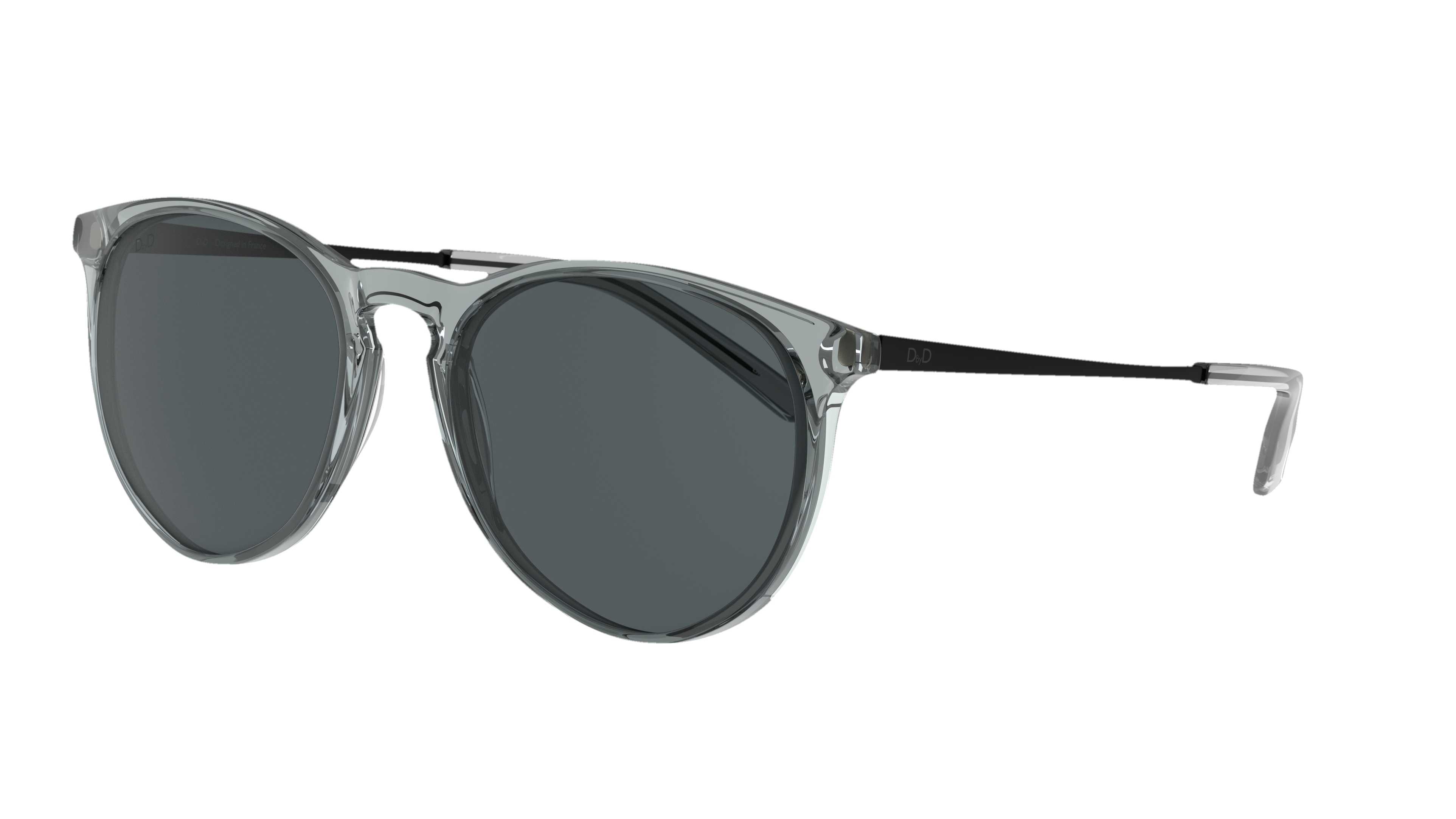 Angle_Left01 DbyD Bio-Acetate DB SU5005 Sunglasses Grey / Transparent, Grey