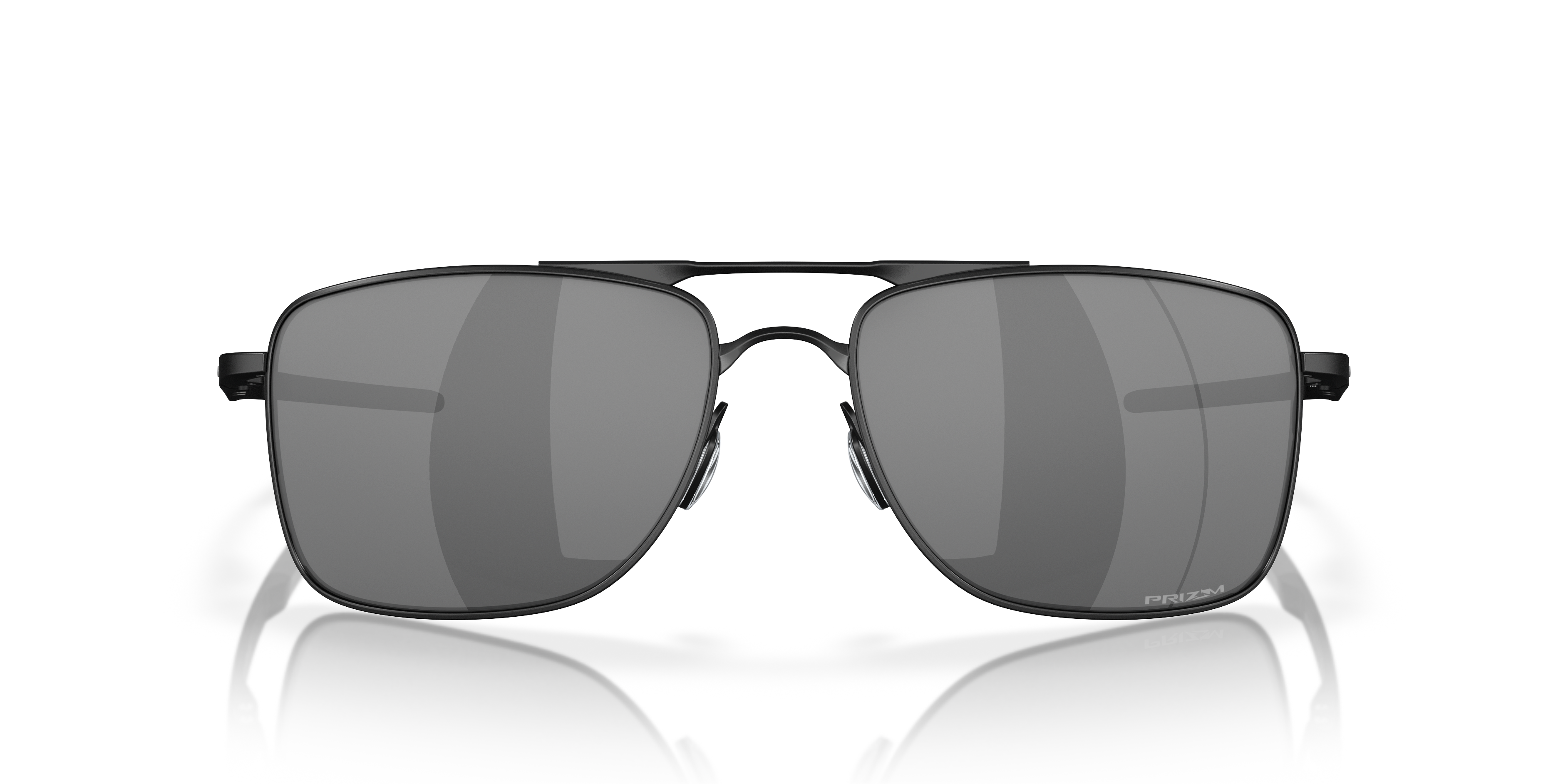 Front Oakley Gauge 8 OO 4124 (412402) Sunglasses Grey / Black