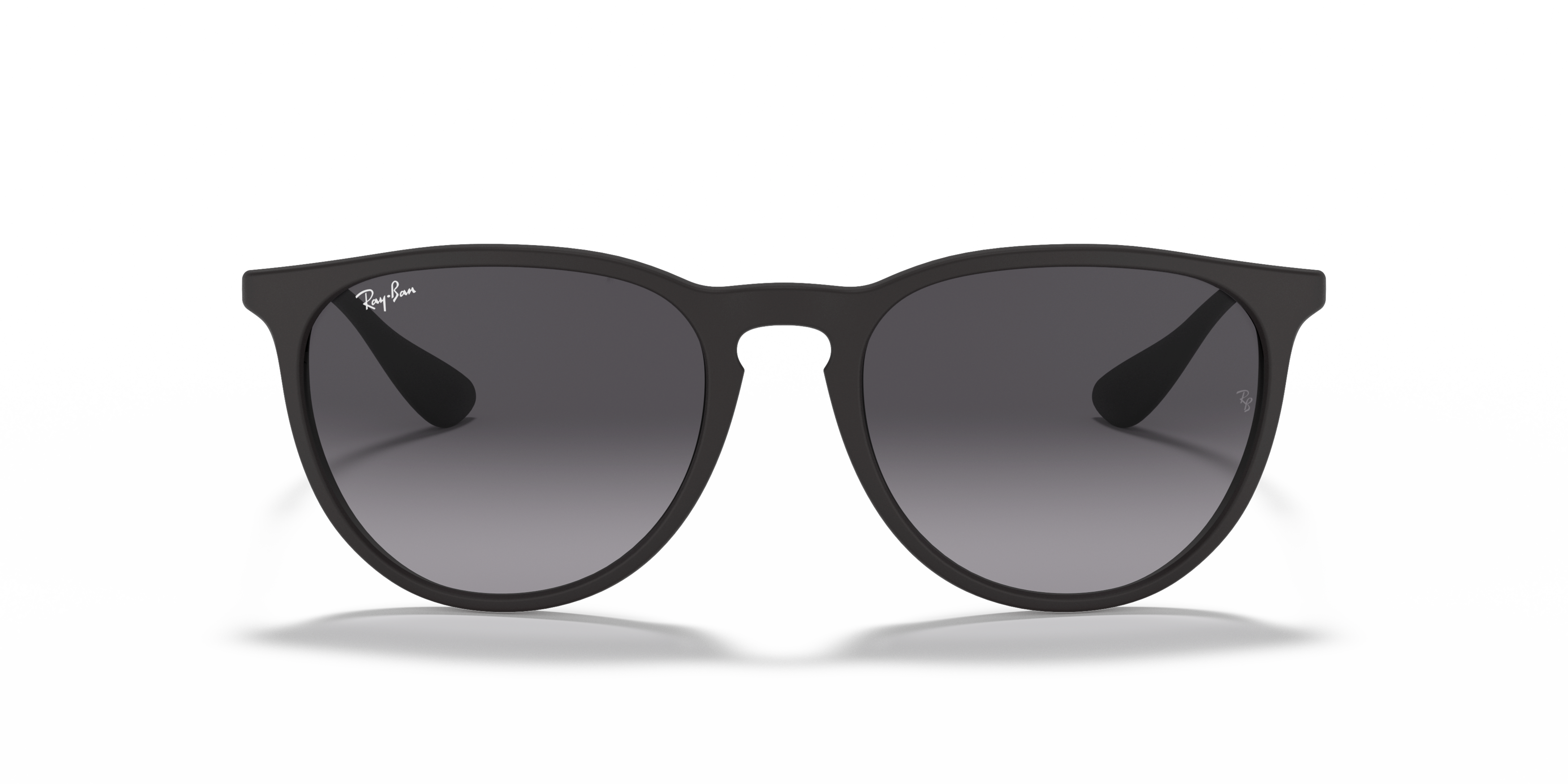 Front Ray-Ban Erika RB 4171 Sunglasses Grey / Black