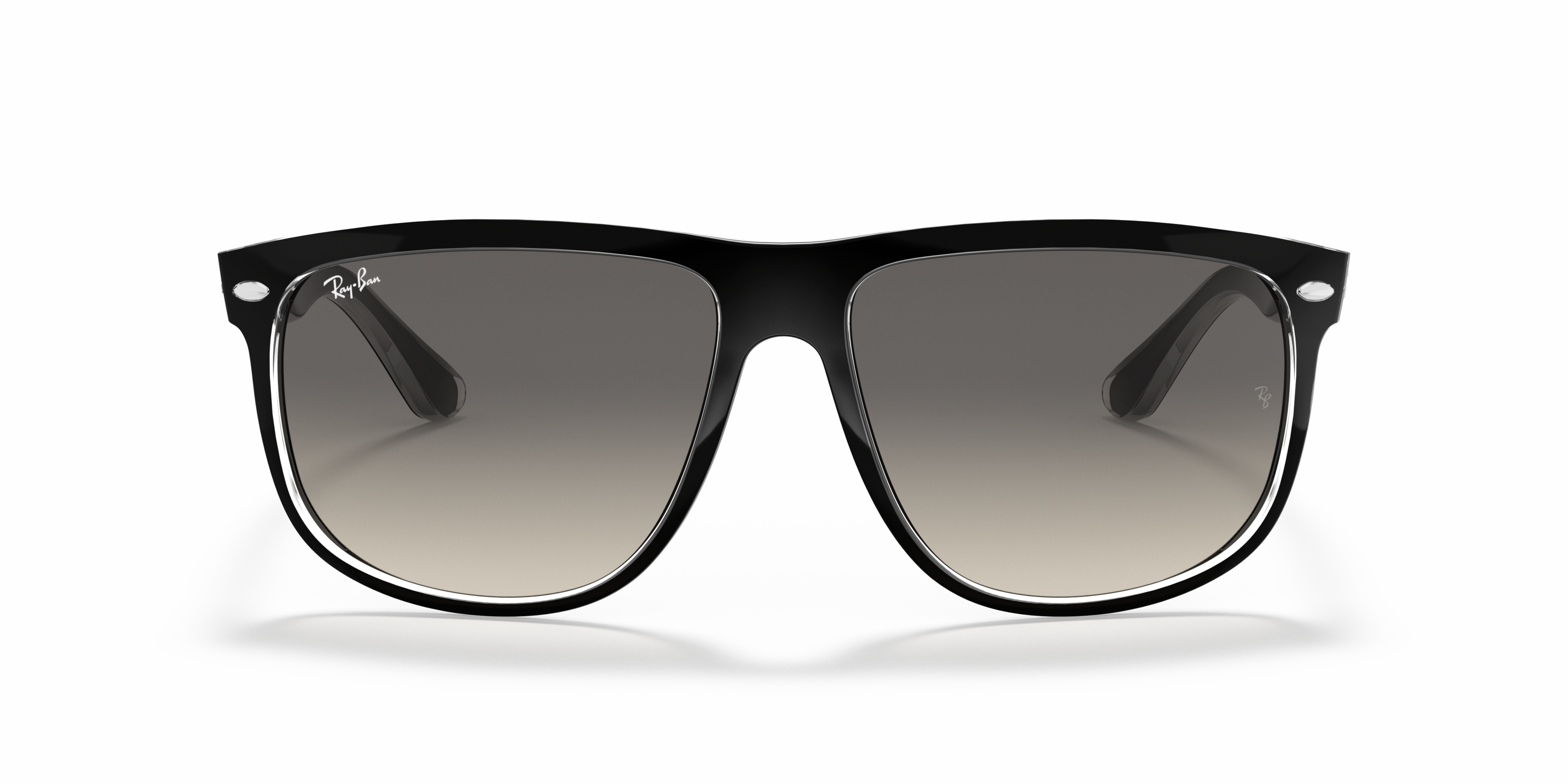 Front Ray-Ban Boyfriend RB 4147 (603971) Sunglasses Grey / Black