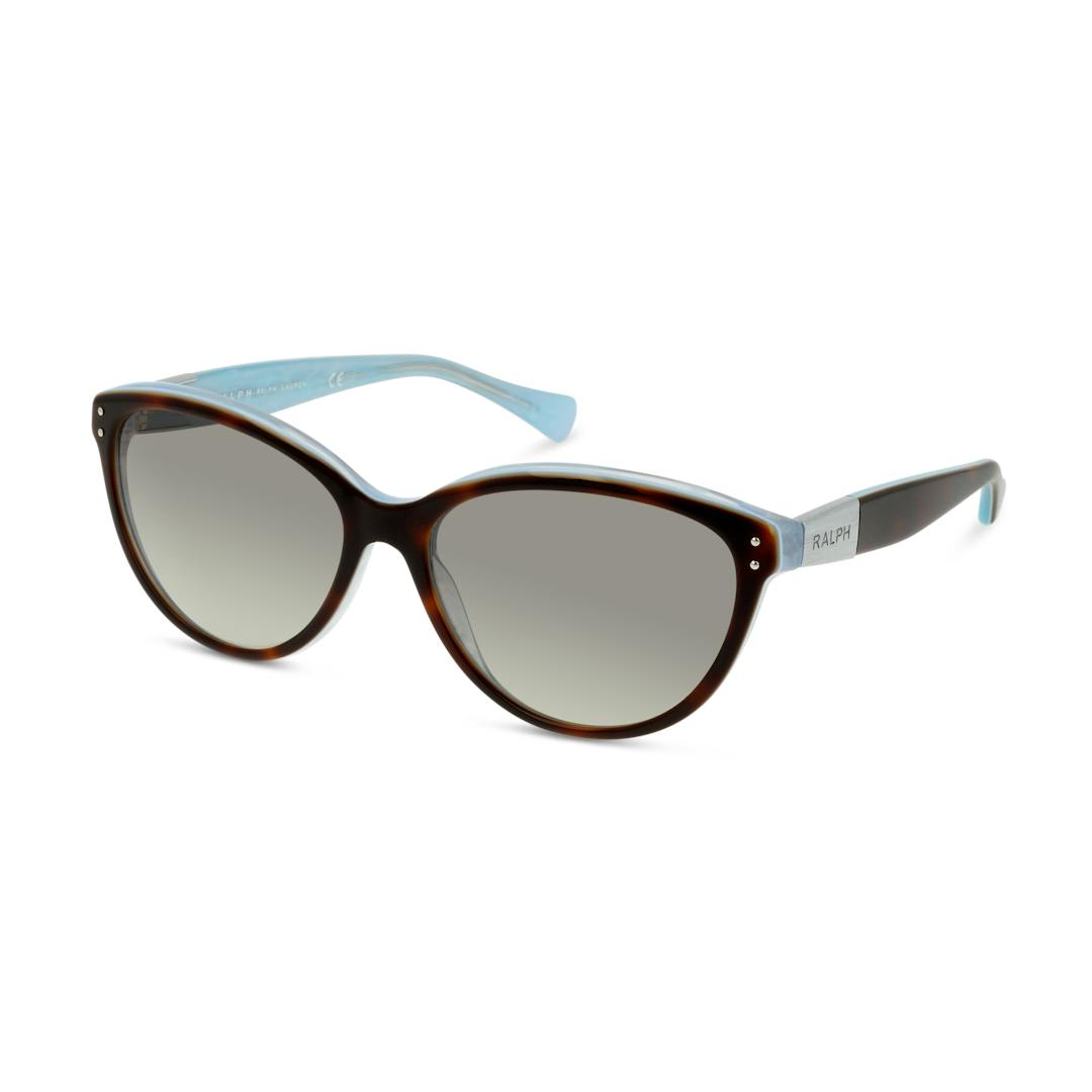 Ralph RA5168 Lunettes de Soleil Femme - Cateye Ecaille Bleu
