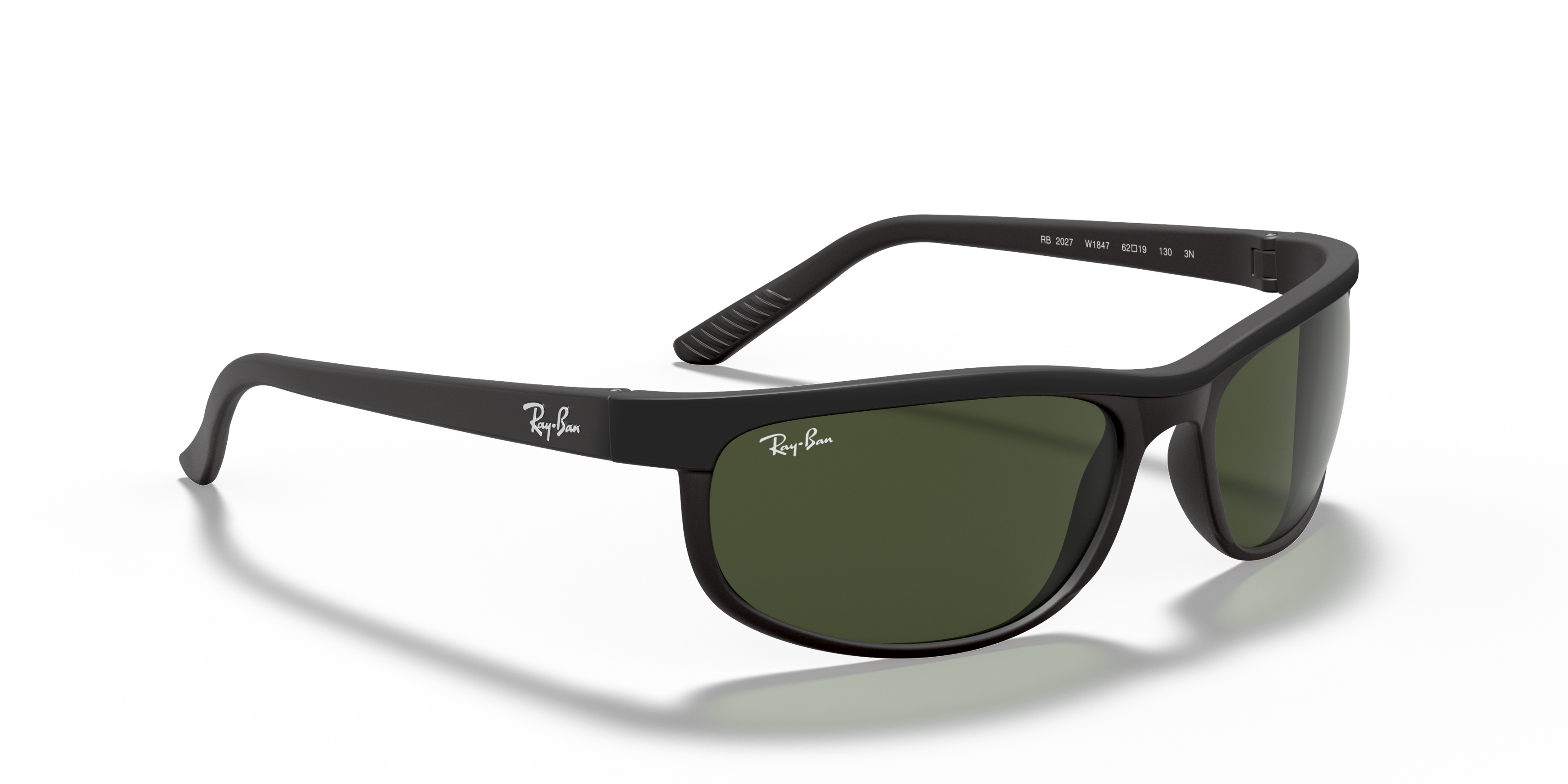 Angle_Right01 Ray-Ban RB 2027 Sunglasses Green / Black