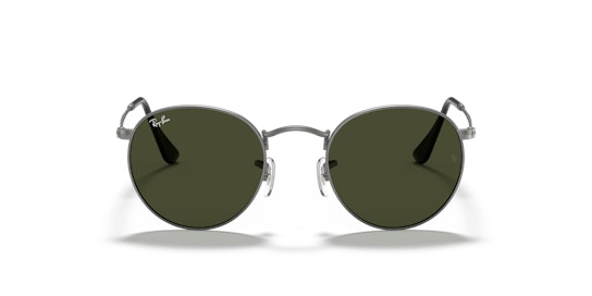 Ray-Ban Round Metal RB 3447 (029) Sunglasses Green / Grey