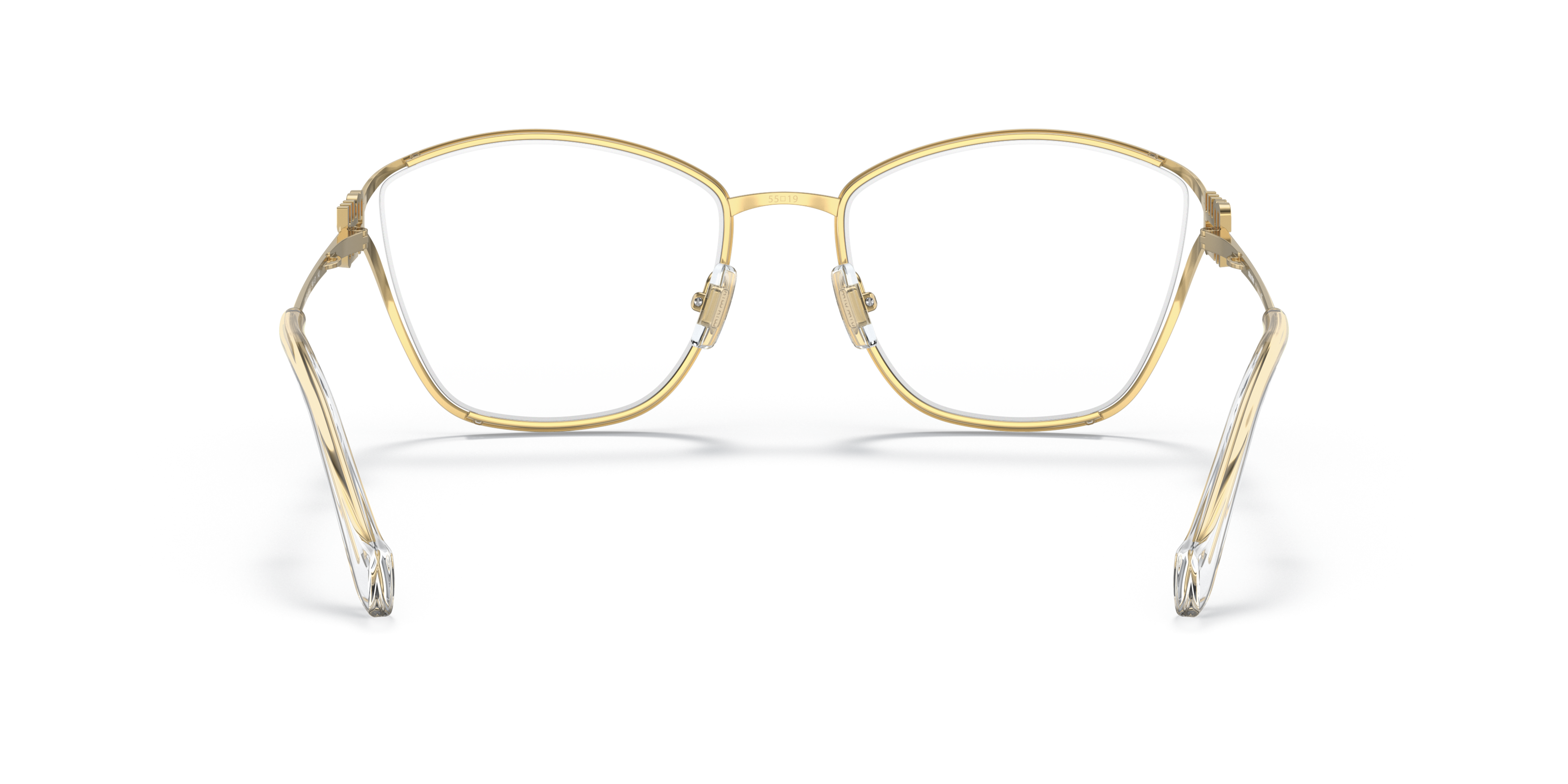 Detail02 Miu Miu MU 53UV Glasses Transparent / Gold