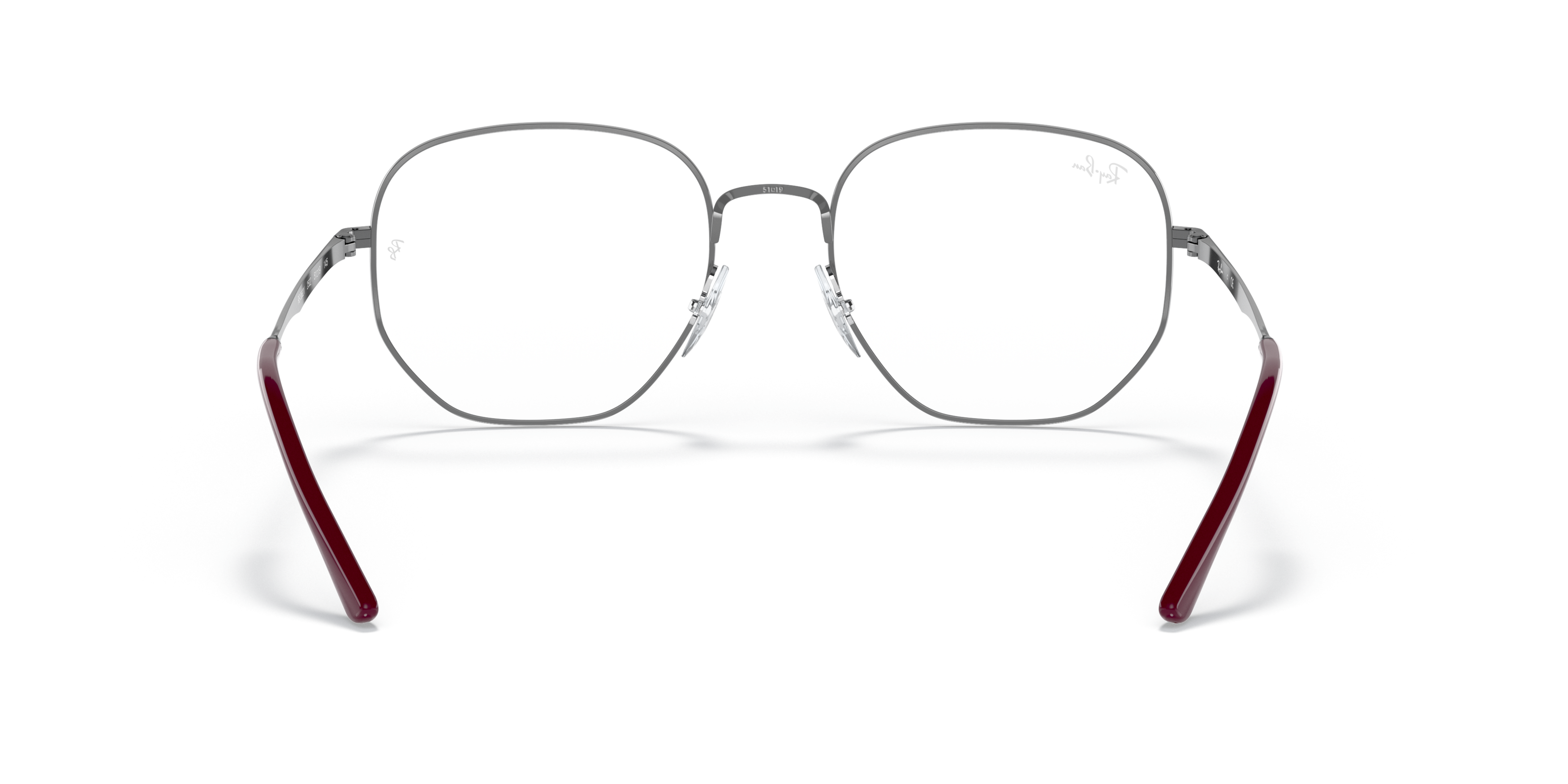 Detail02 Ray-Ban RX 3682V (2502) Glasses Transparent / Grey