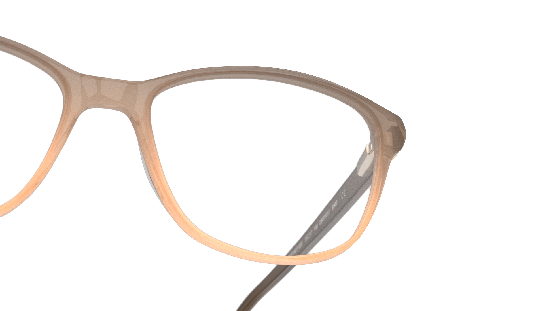 Detail01 DbyD DB OF5011 (FN00) Glasses Transparent / Brown