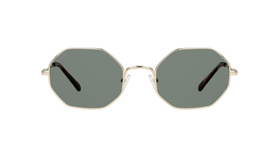 Unofficial UNSU0080 (DDE0) Sunglasses Green / Gold