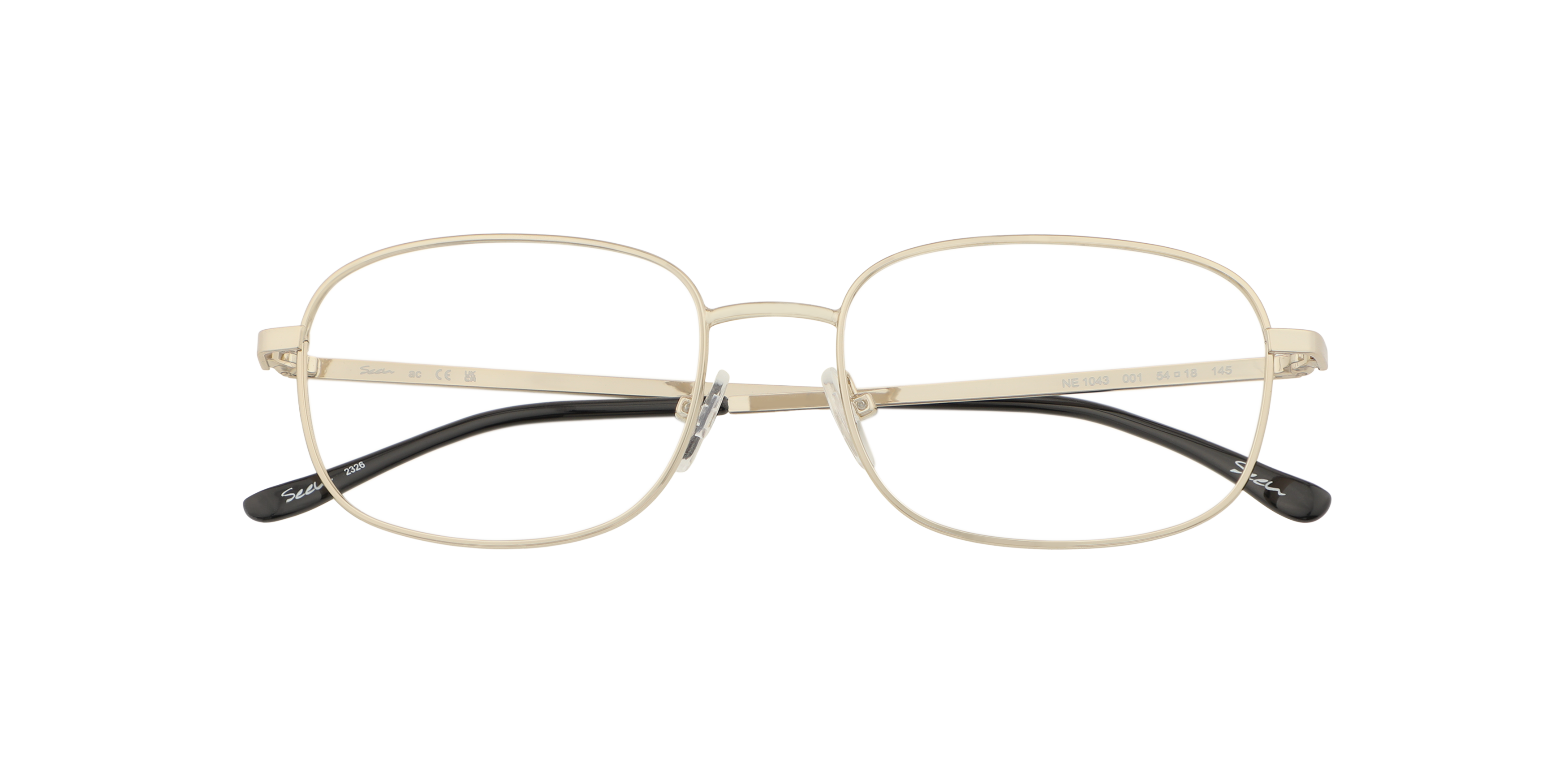Folded Seen NE1043 Glasses Transparent / Grey