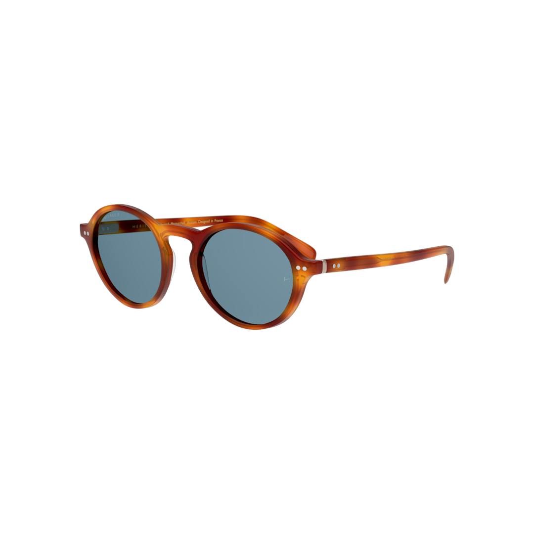 Heritage HESM5011P Lunettes de Soleil Homme - Panthos Marron - Verres Polarisés - Possibilité de ver