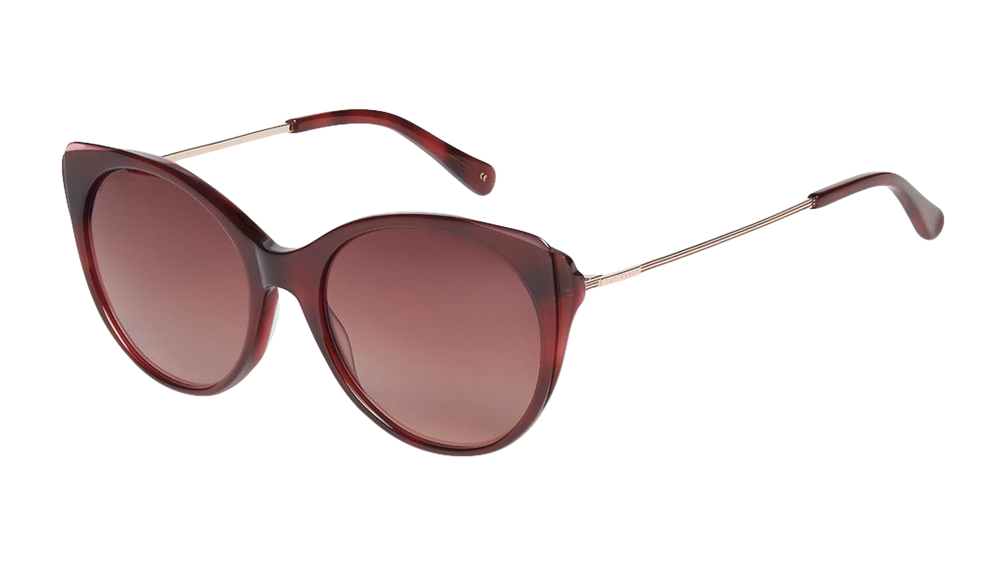 Angle_Left01 Ted Baker Keyla TB 1589 Sunglasses Brown / Red