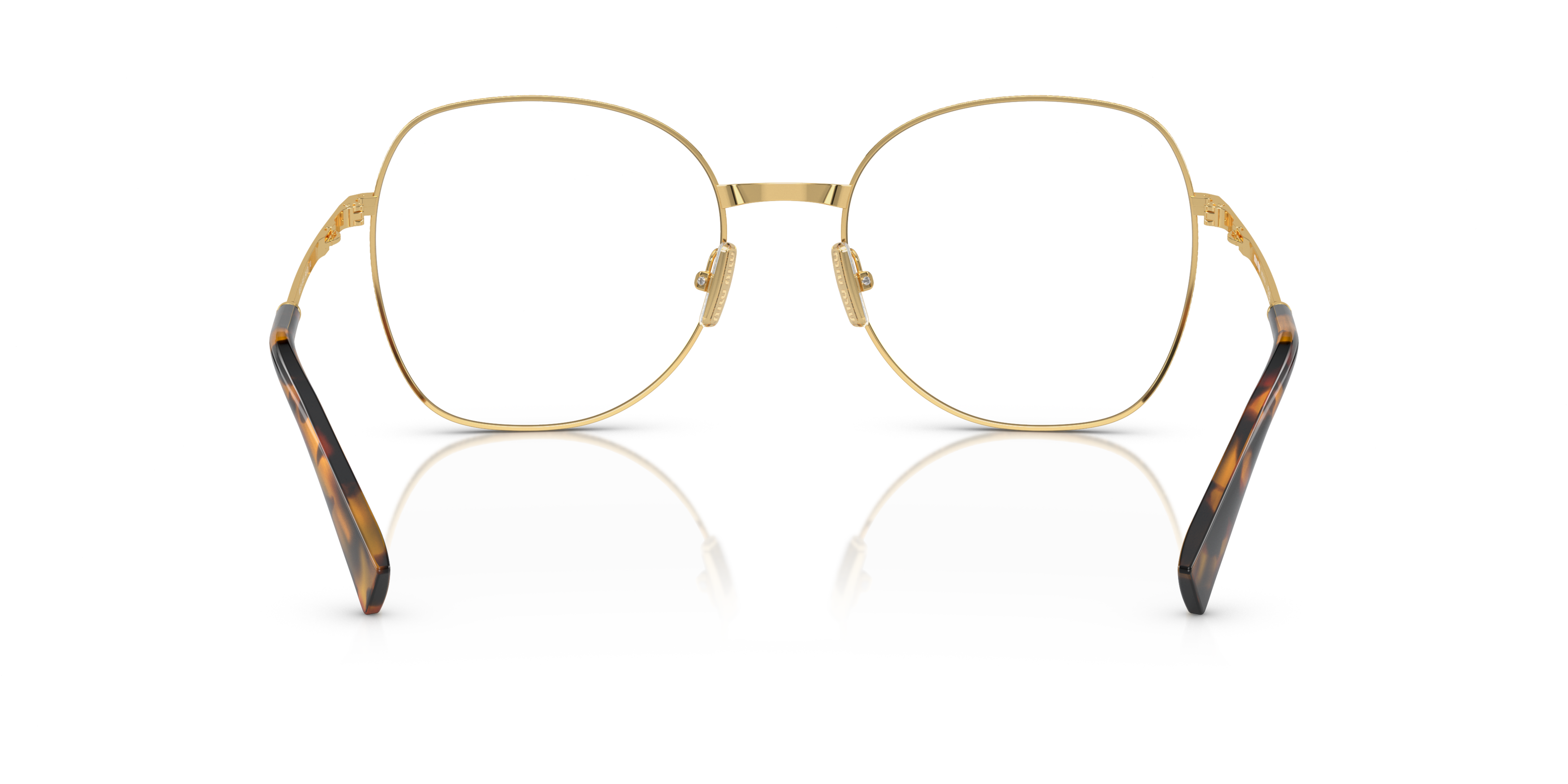 Detail02 Miu Miu MU 52VV Glasses Transparent / Gold