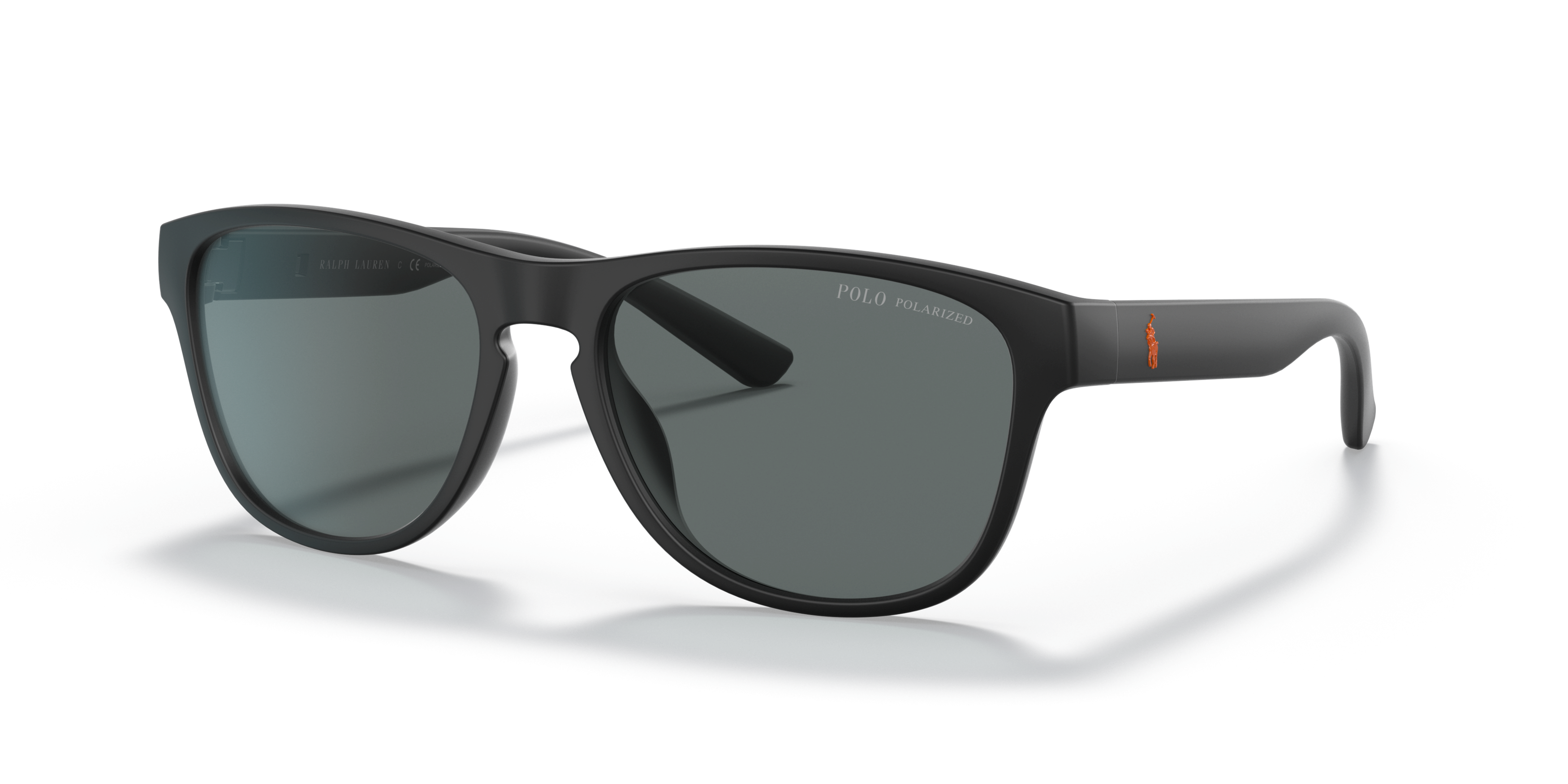 Angle_Left01 Polo Ralph Lauren PH 4180U (537581) Sunglasses Grey / Black