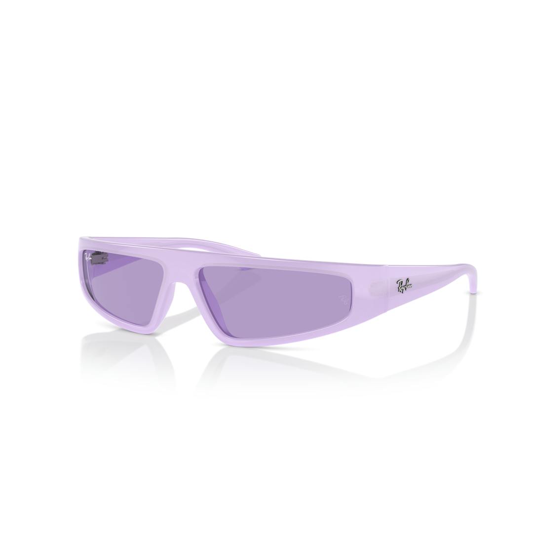 Ray-Ban Izaz Bio Based 0RB4432 Solbriller - Runde Lilla