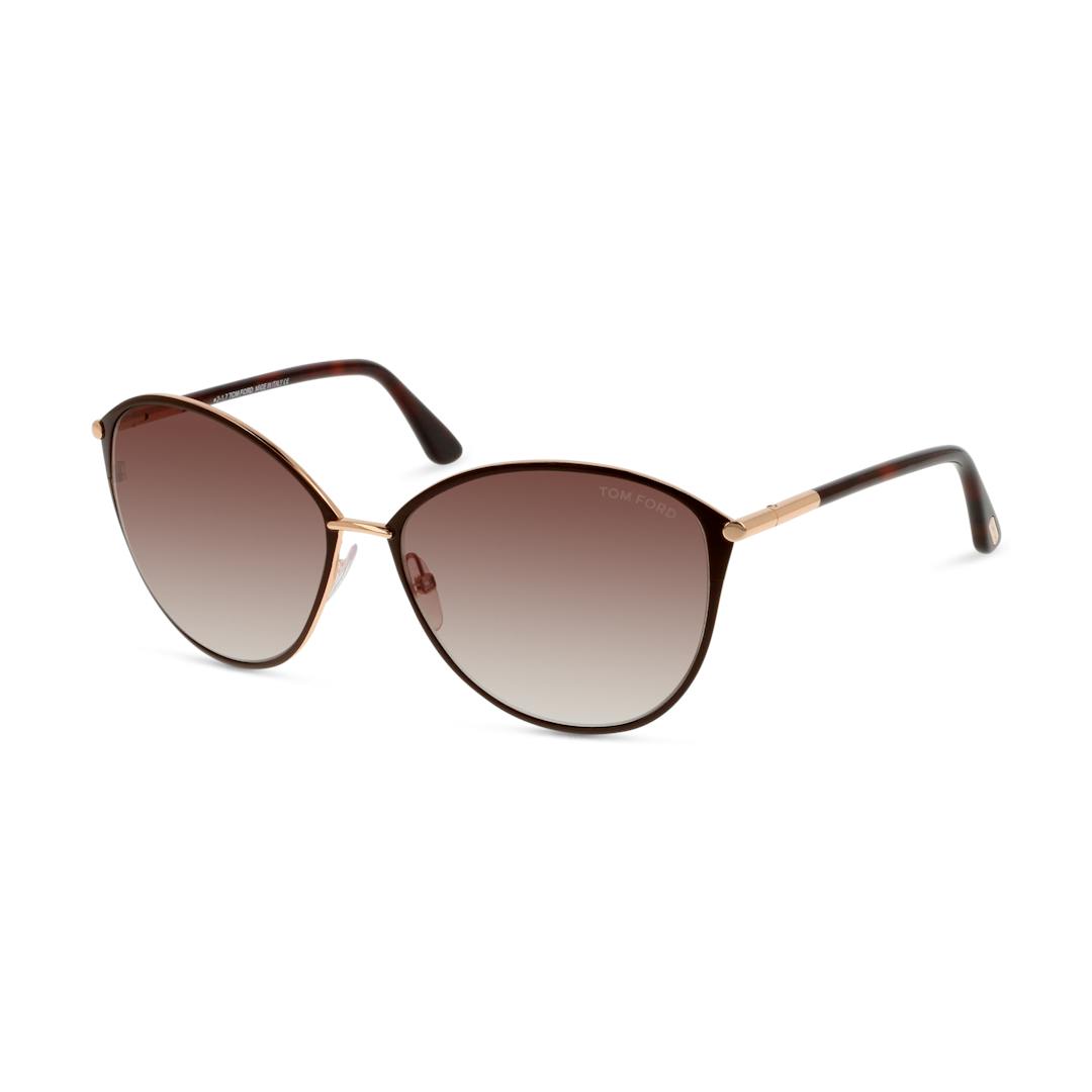 Tom Ford FT0320 Lunettes de Soleil Femme - Rose Doré - Possibilité de verres correcteurs - Adaptable
