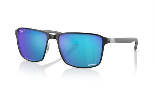 Ray-Ban RB 3721CH Sunglasses Blue / Grey