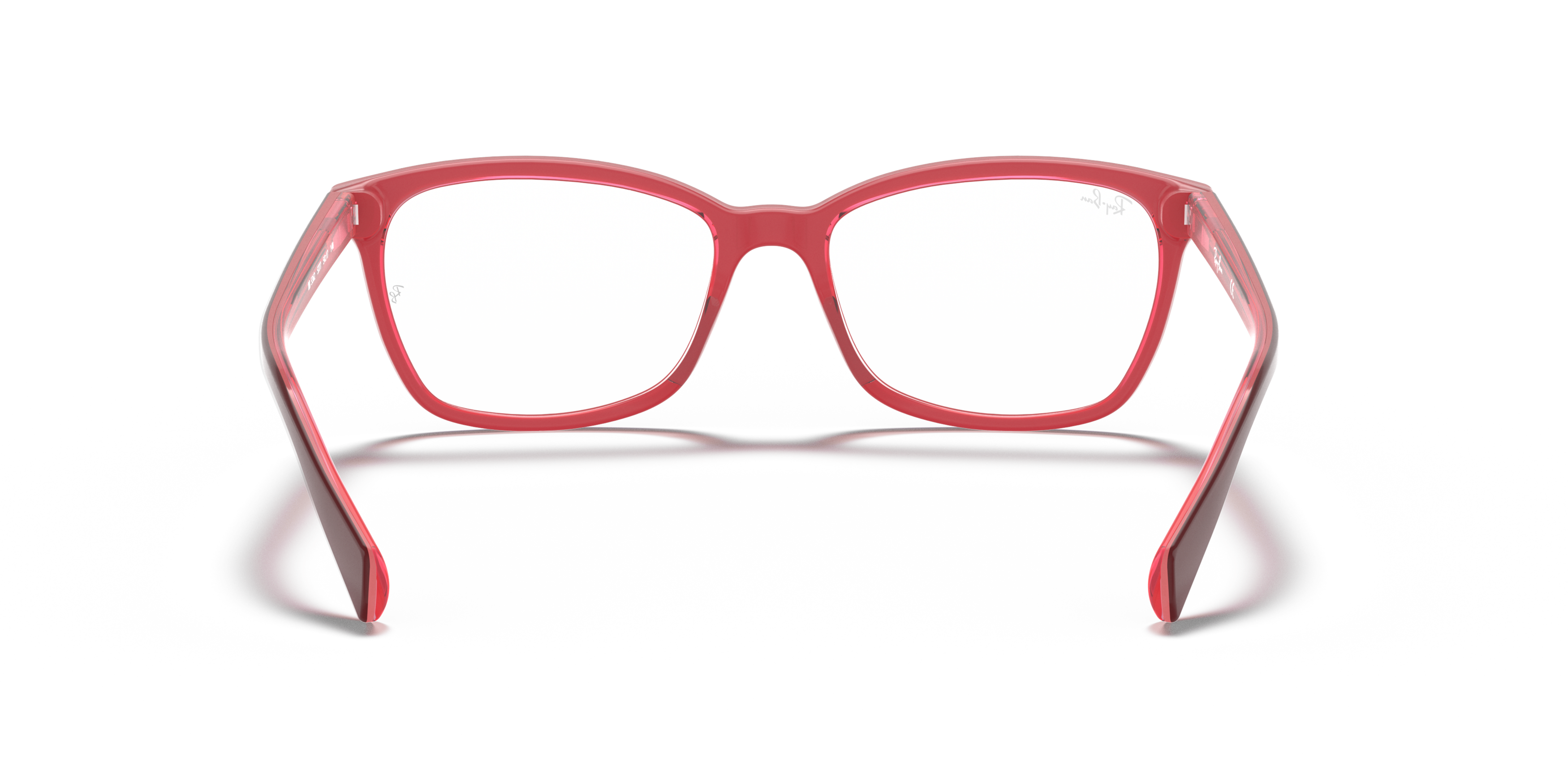 Detail02 Ray-Ban RX 5362 Glasses Transparent / Purple