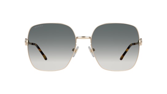 Gucci GG 0879S (001) Sunglasses Grey / Gold