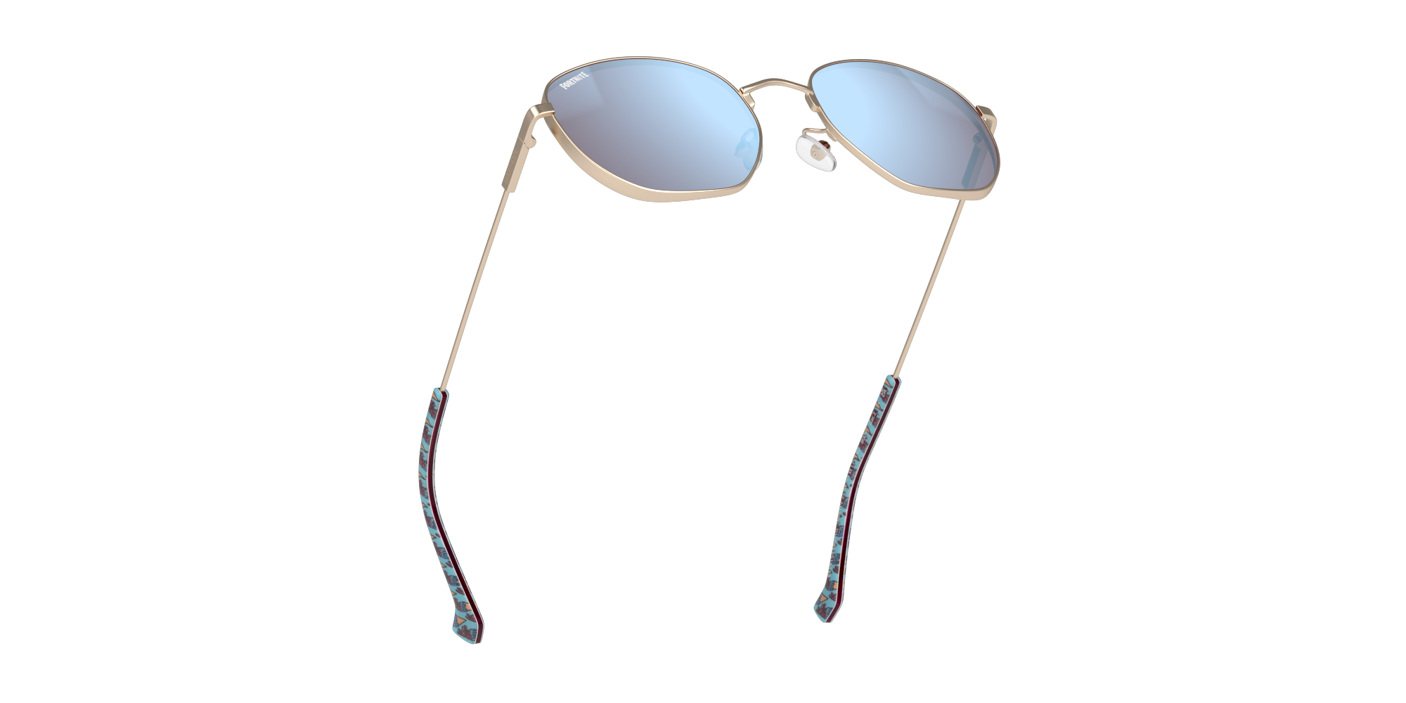 Bottom_Up Fortnite with Unofficial UNSU0155 Sunglasses Grey / Gold