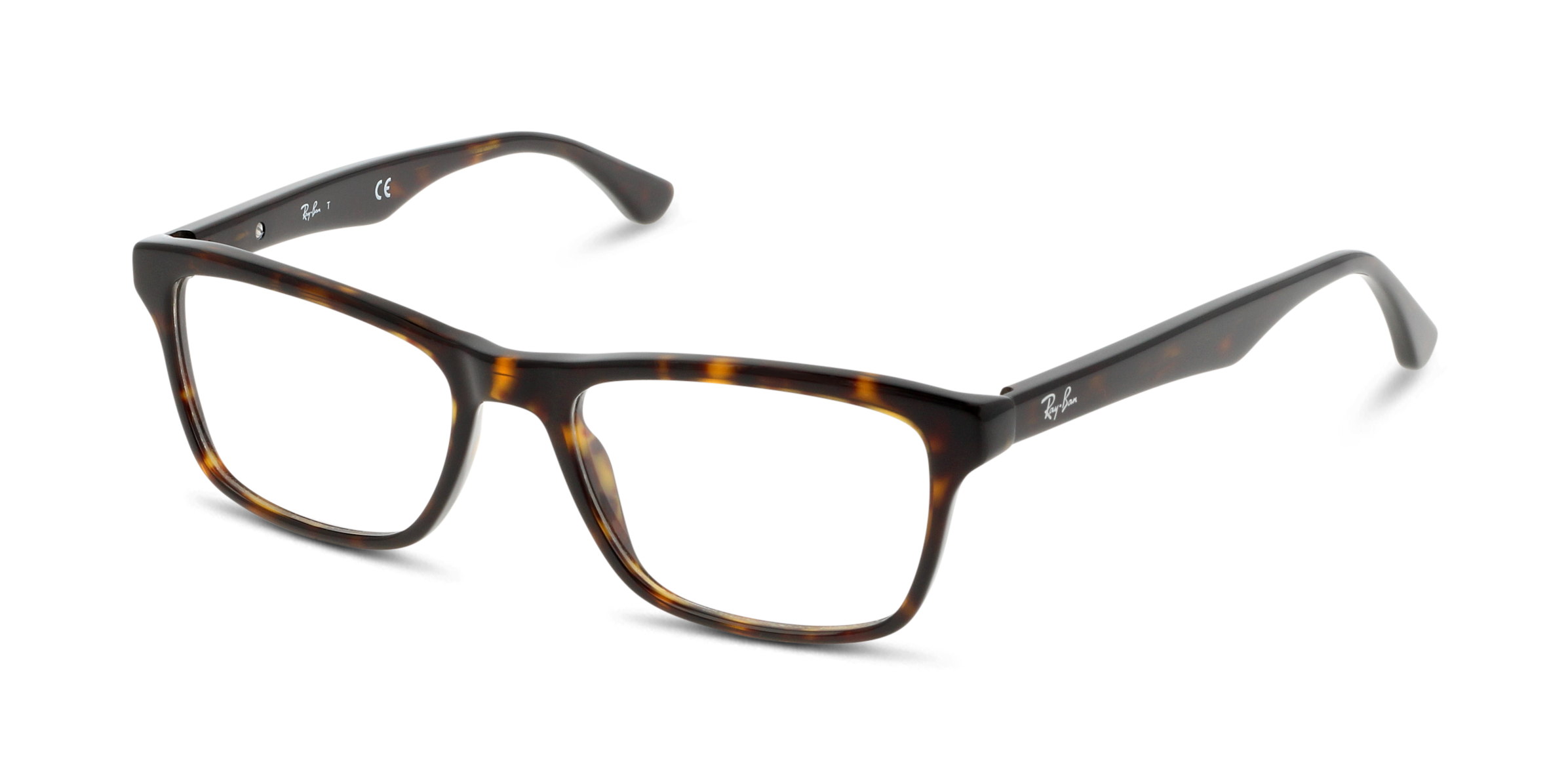 Angle_Left01 Ray-Ban RX 5279 Glasses Transparent / Transparent, Black